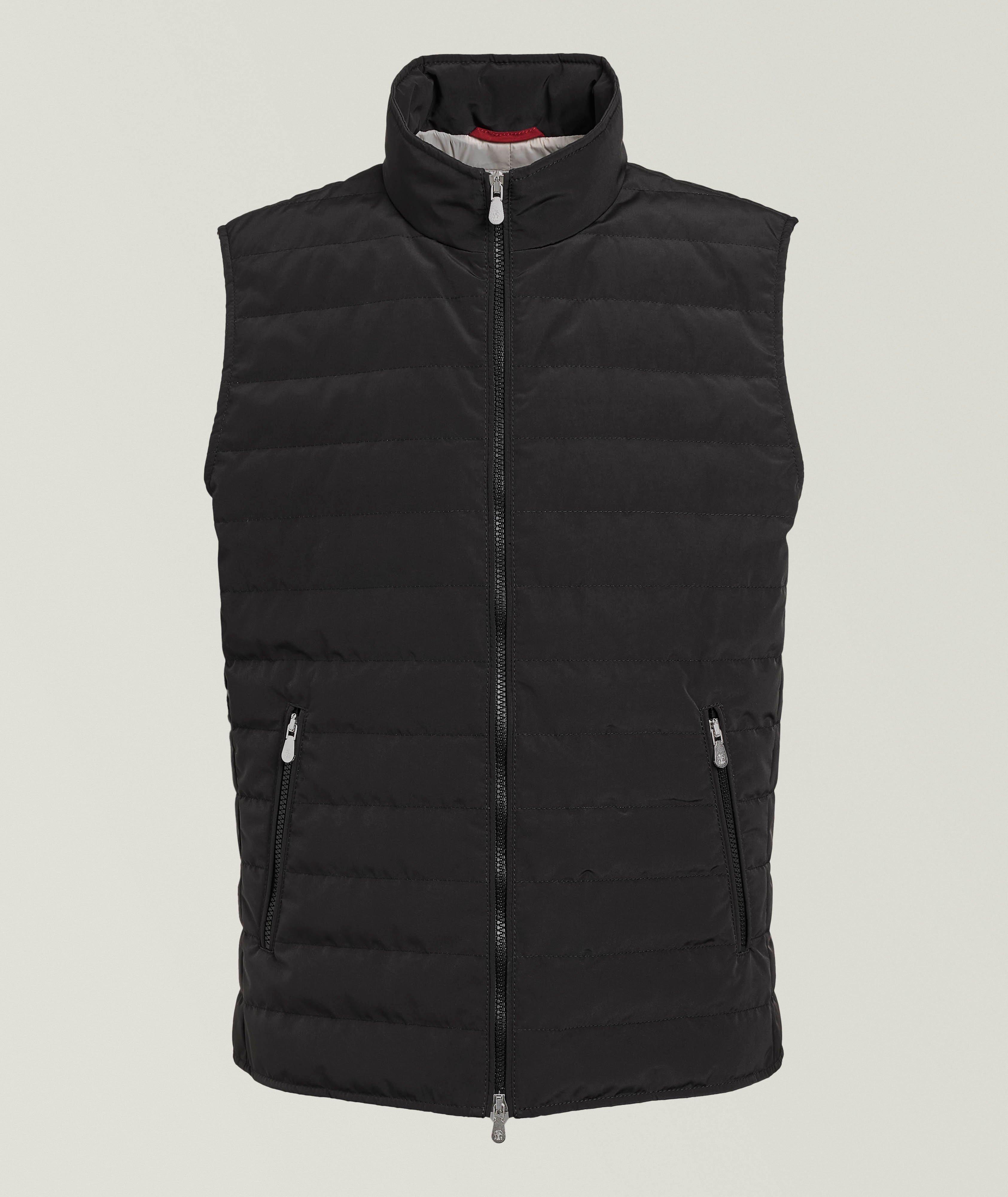 Water-Resistant Quilted Down Vest image 0