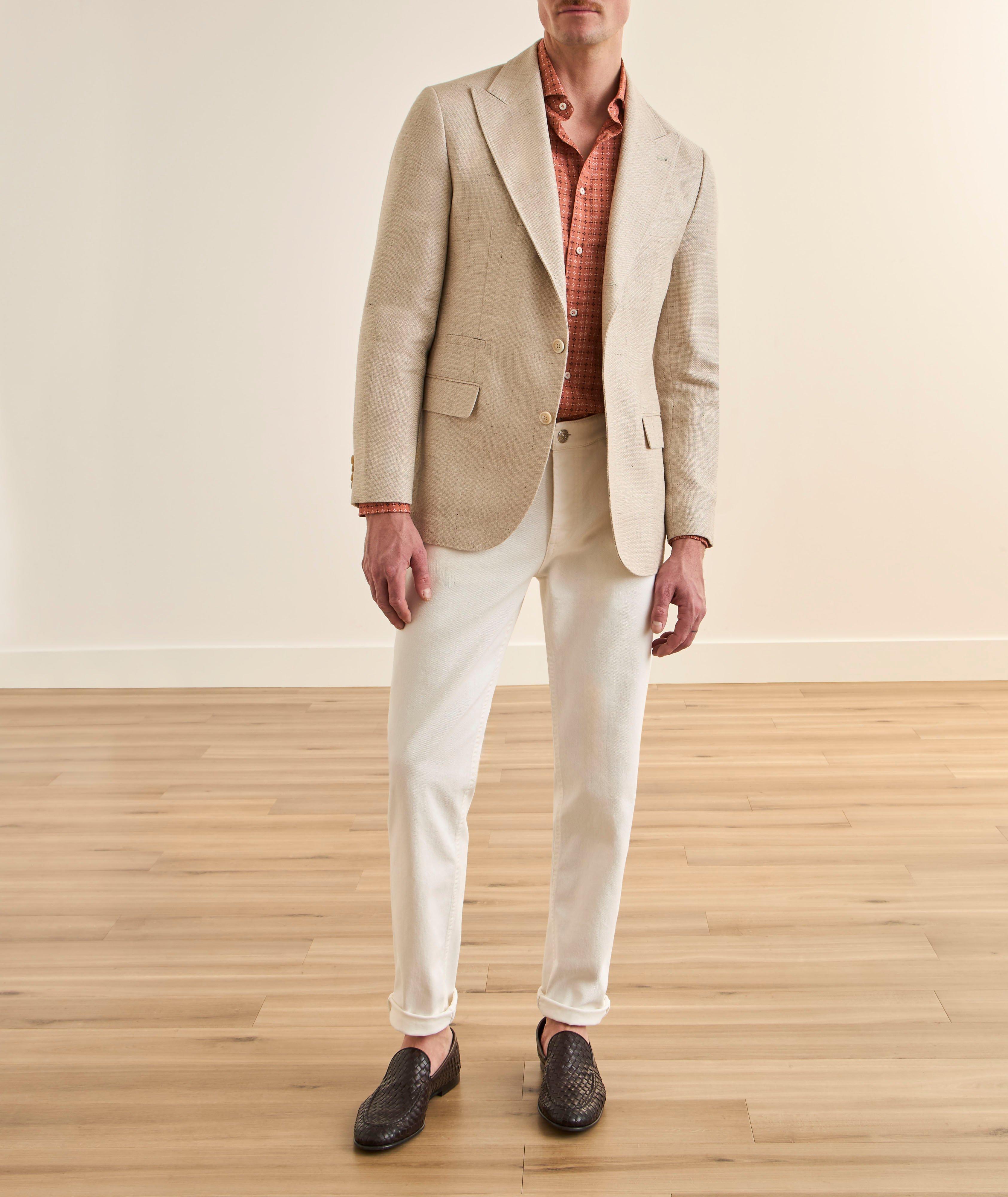 Traditional-Fit Denim Five-Pocket Pants image 4