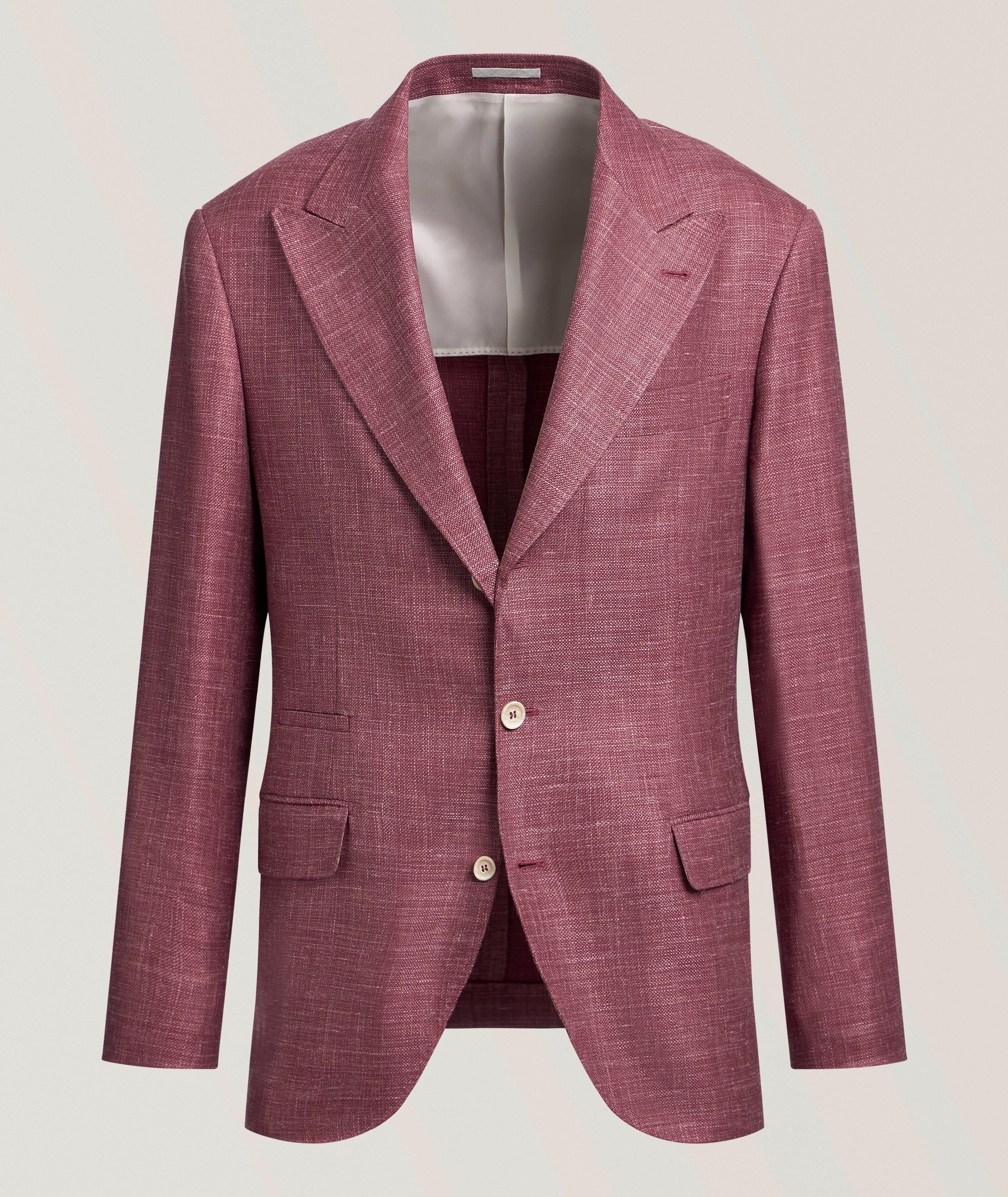 Virgin Wool-Blend Peak Sport Jacket image 0