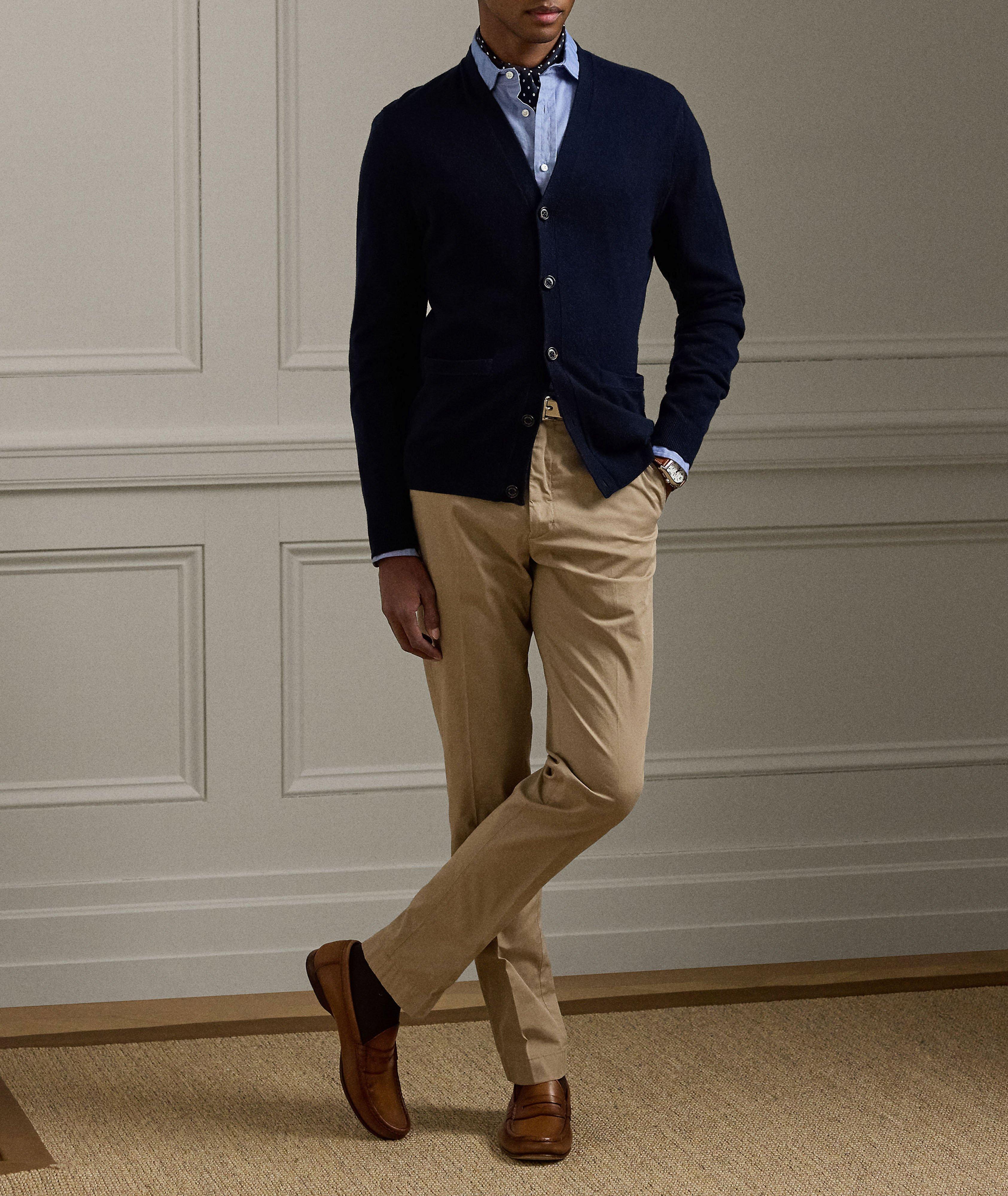 Cashmere V-Neck Cardigan  image 4