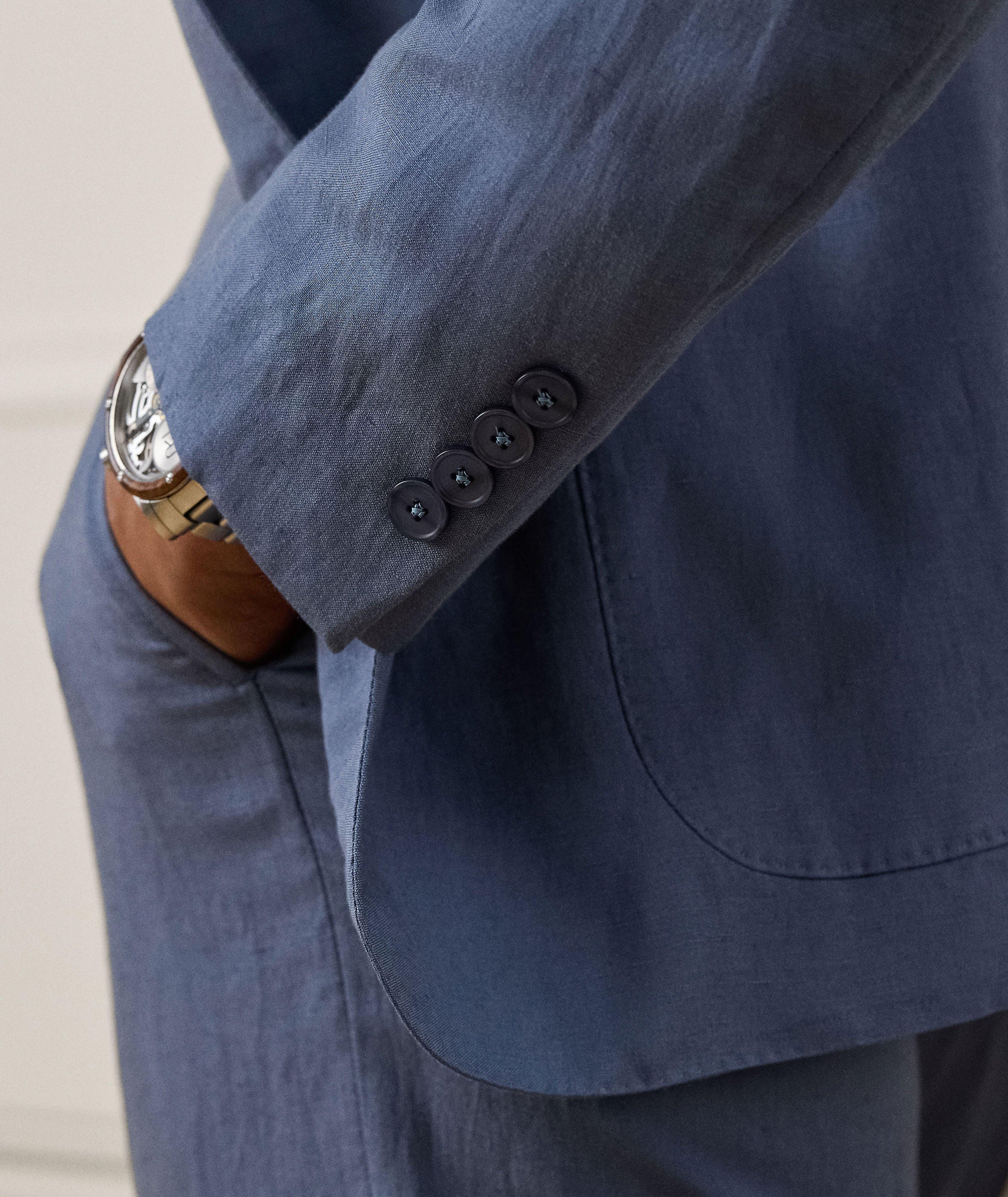 Hadley Silk-Linen Sport Jacket image 4