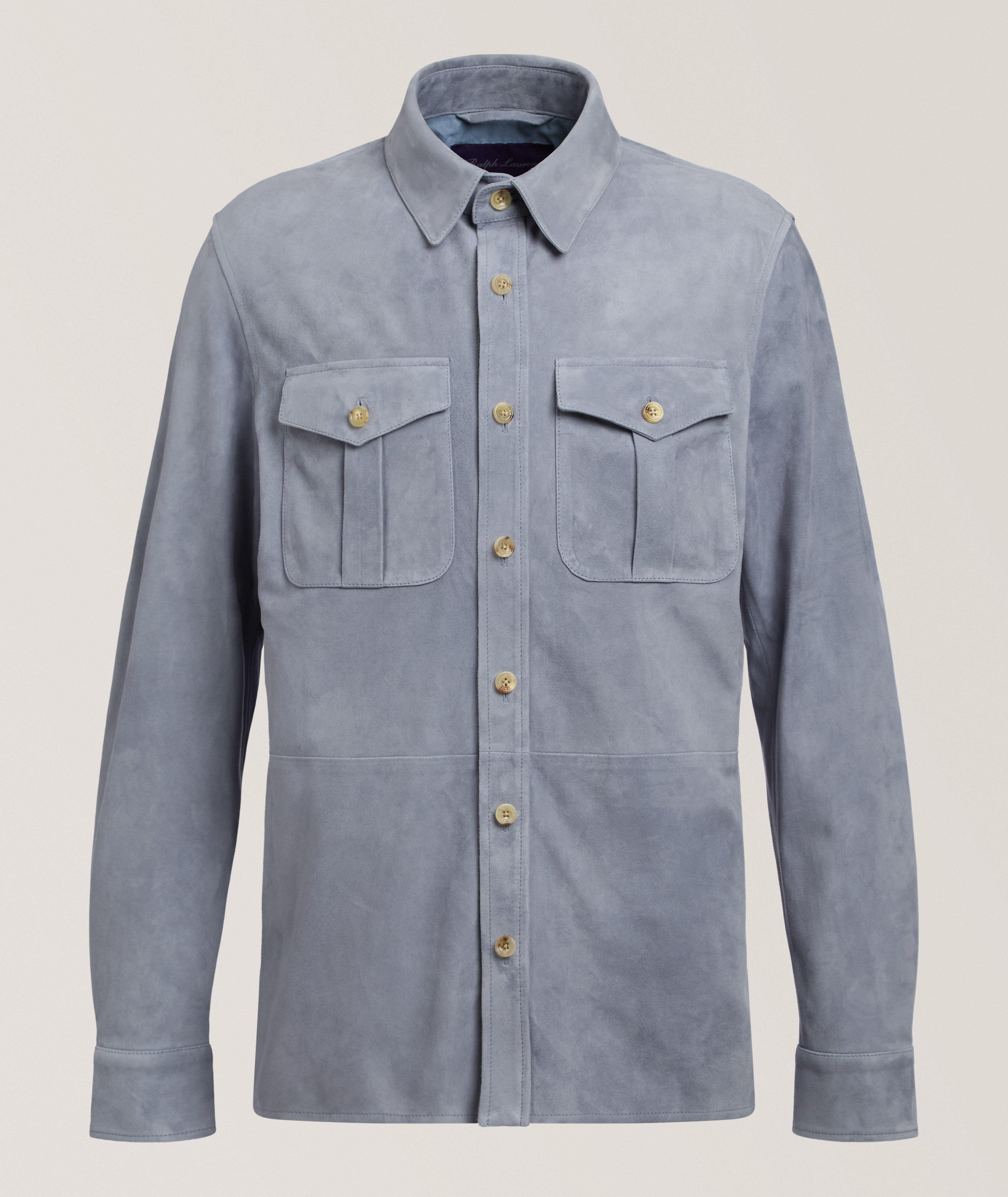Barron Suede Overshirt image 0