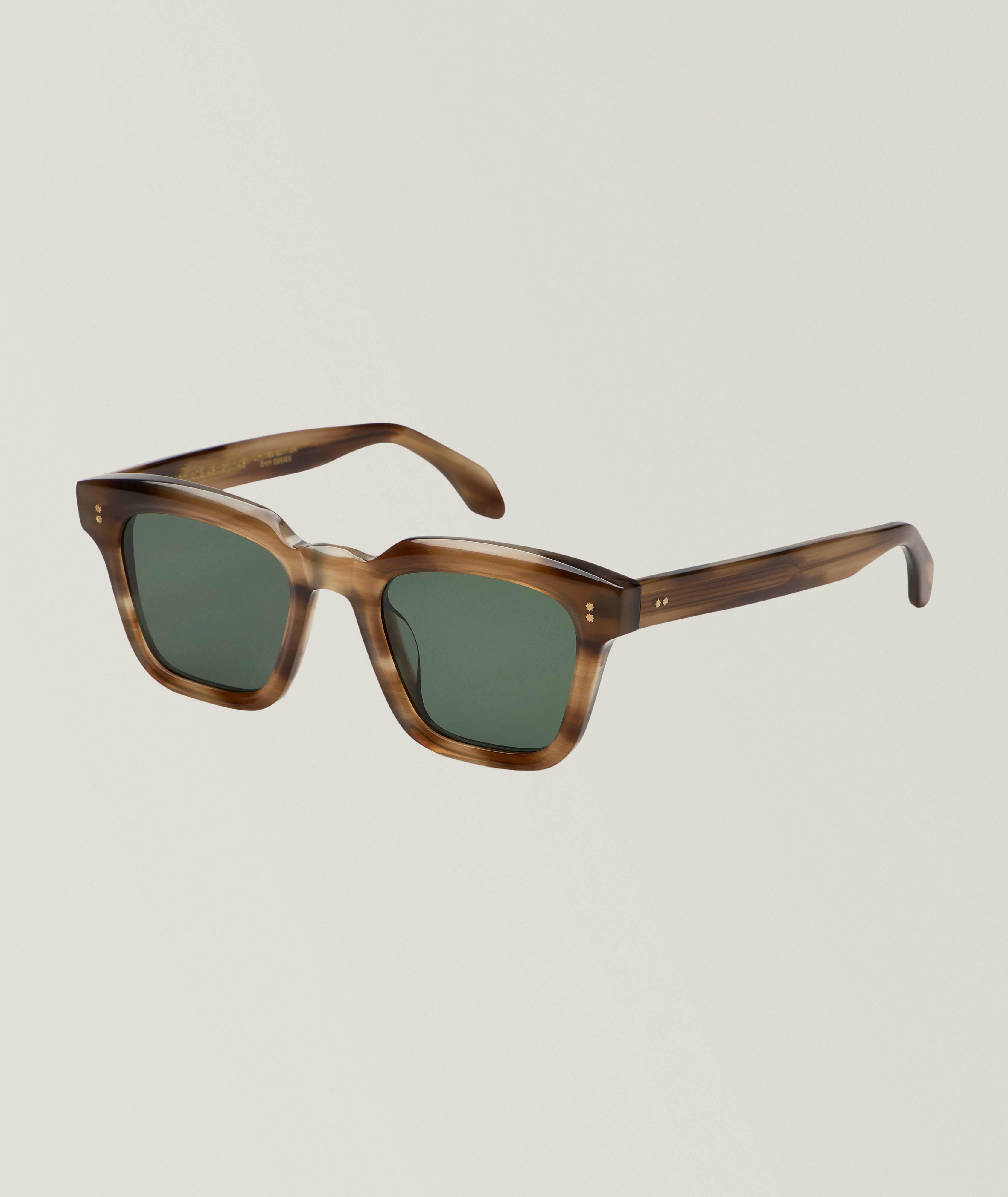Viveur Cortina Horn Square Sunglasses