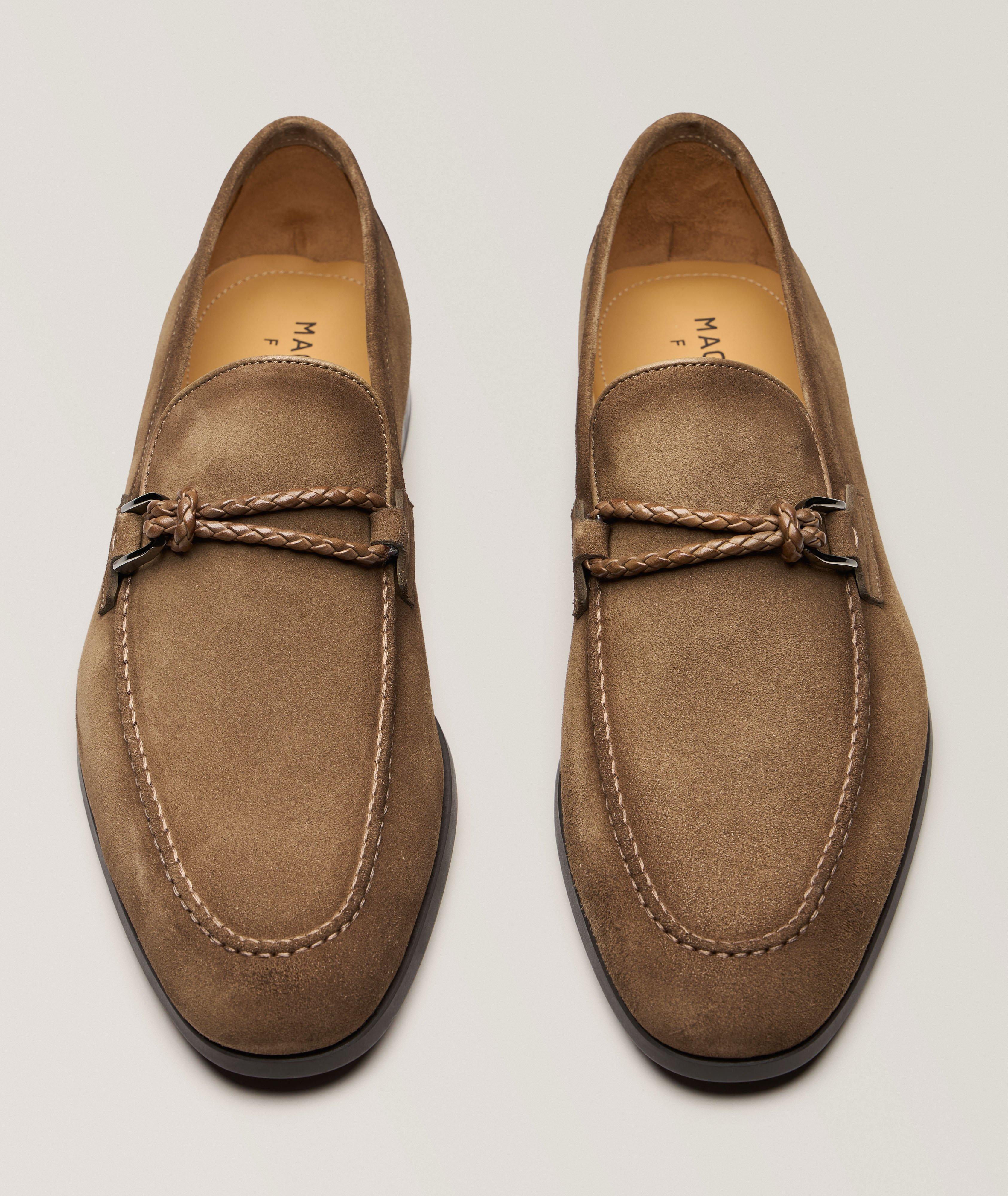 Flâneurs boucle asymétrique tissée daim Destin image 1