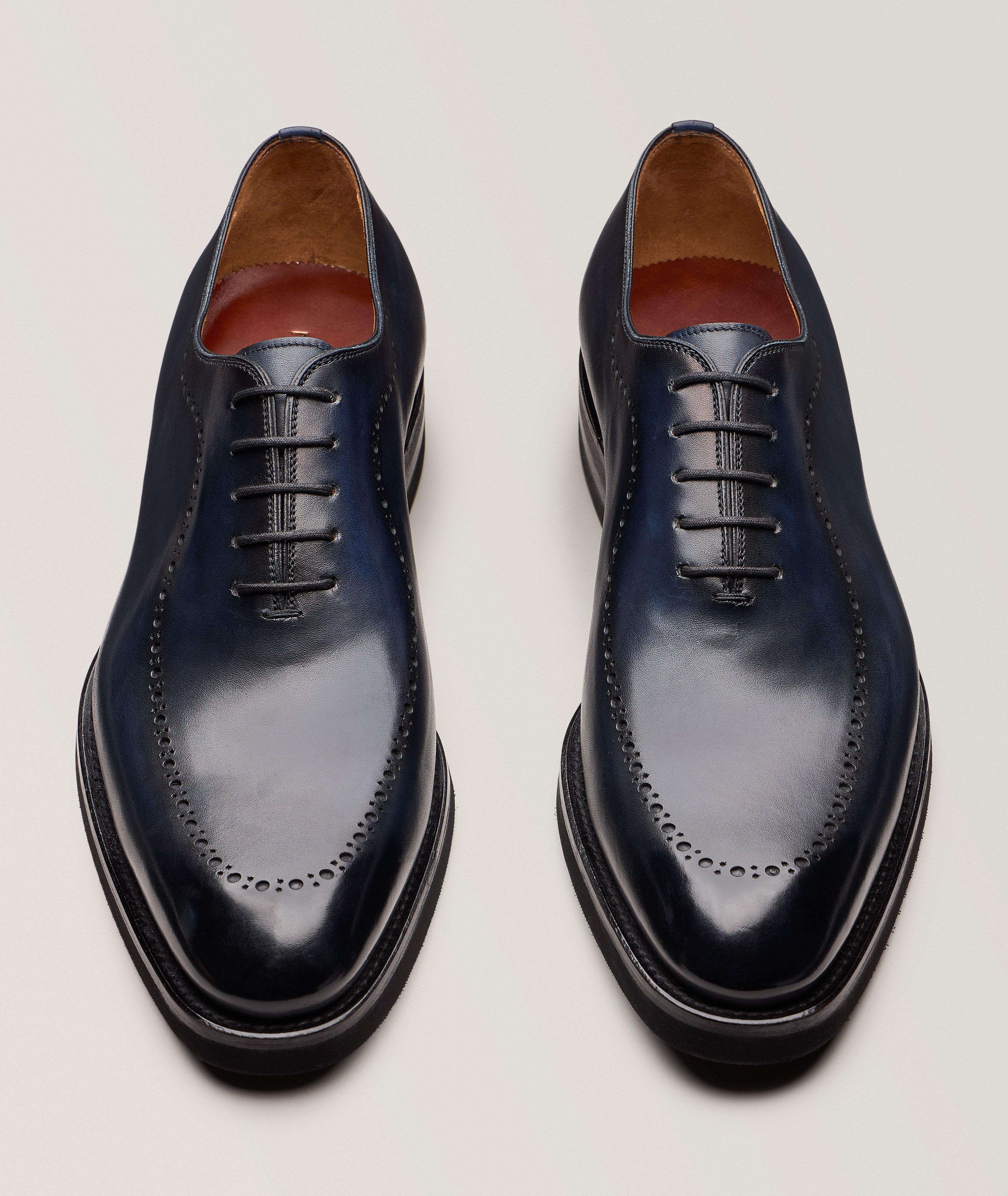 Magnanni Obran Wholecut Brogue Leather Oxfords | Dress Shoes | Harry Rosen