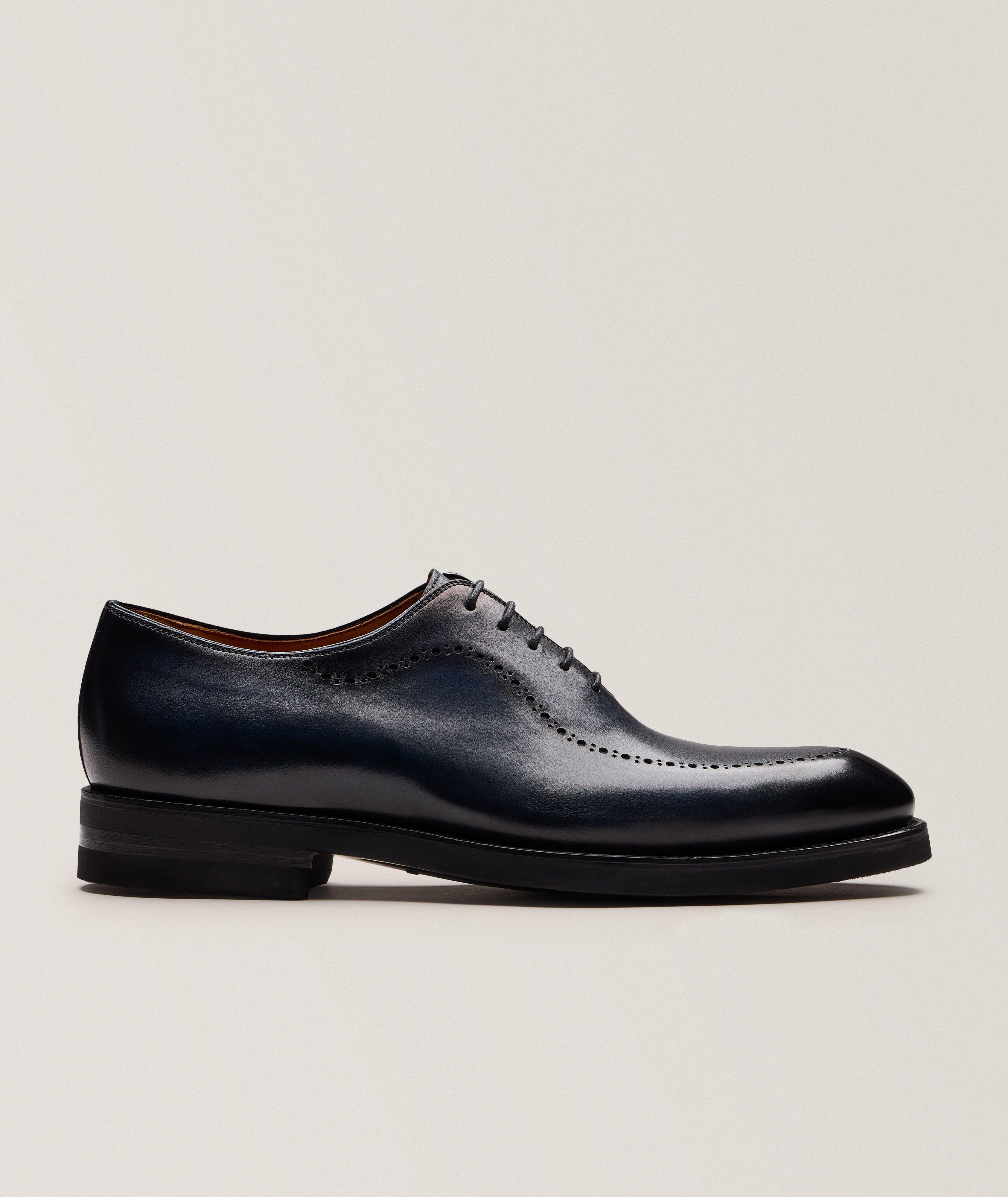 Magnanni Obran Wholecut Brogue Leather Oxfords | Dress Shoes | Harry Rosen