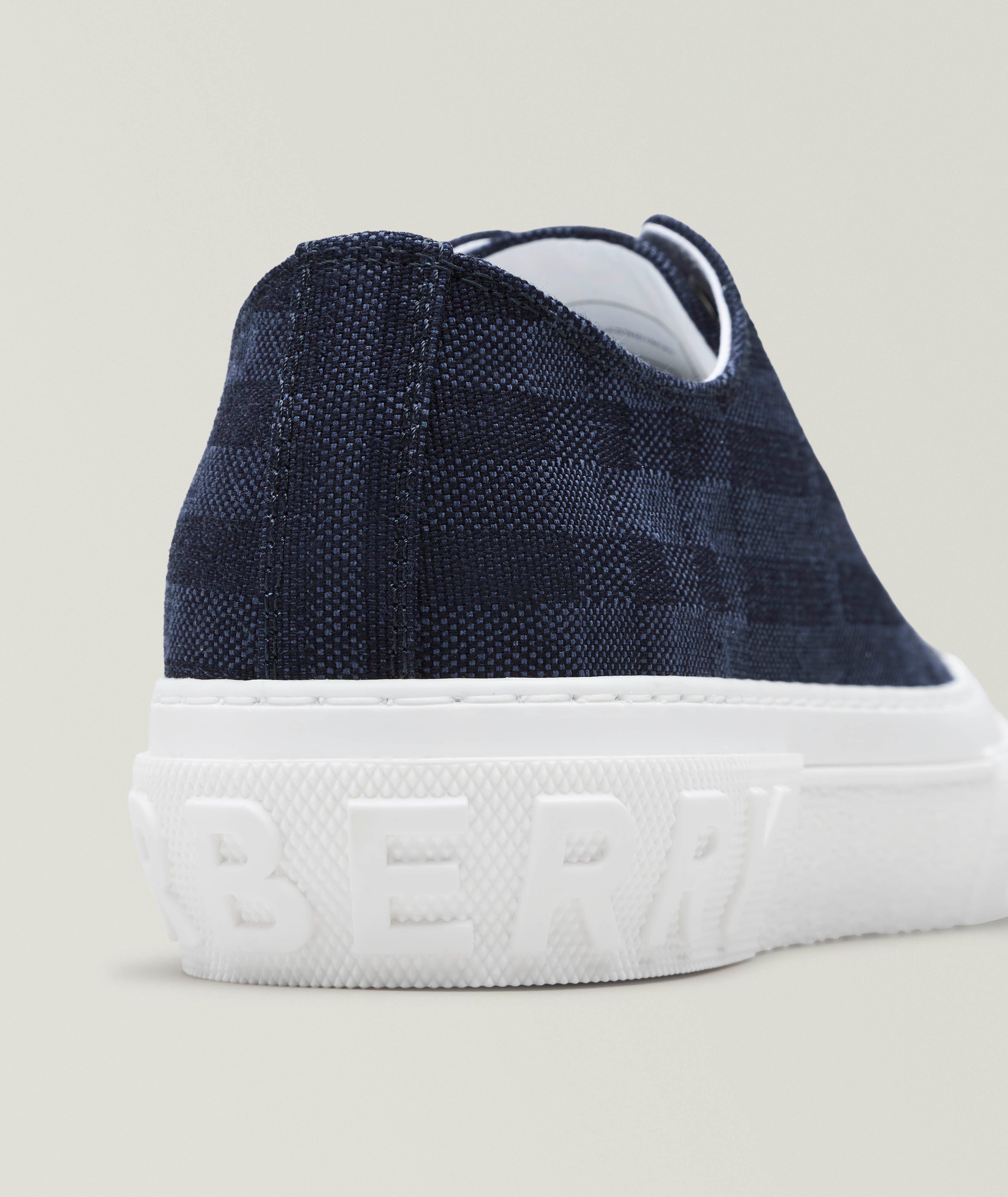 Jack Checked Denim Sneakers image 2