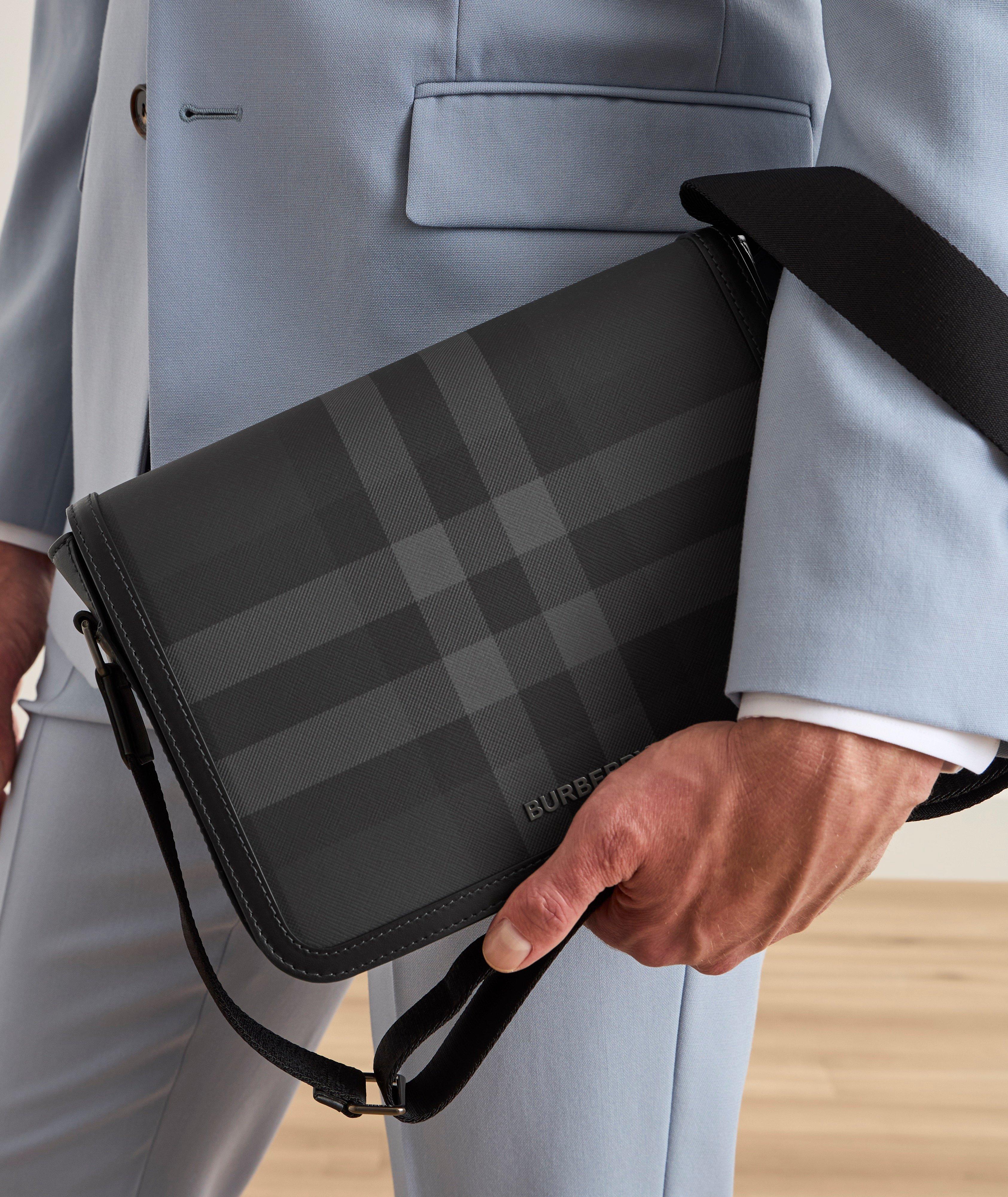 Burberry Classic Checked Messenger Bag | Bags & Cases | Harry Rosen