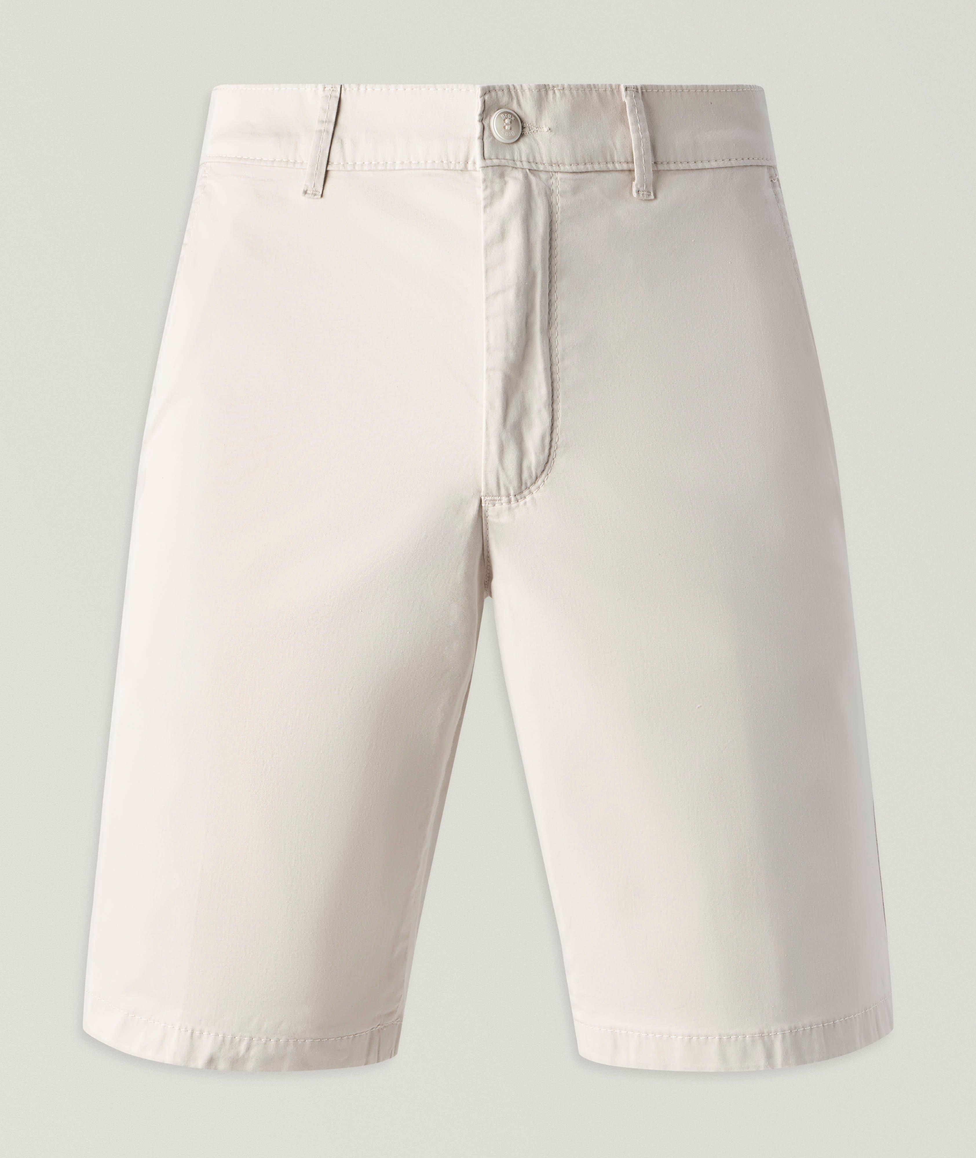 Brax Bozen Ultralight Cotton-Blend Chino Shorts 