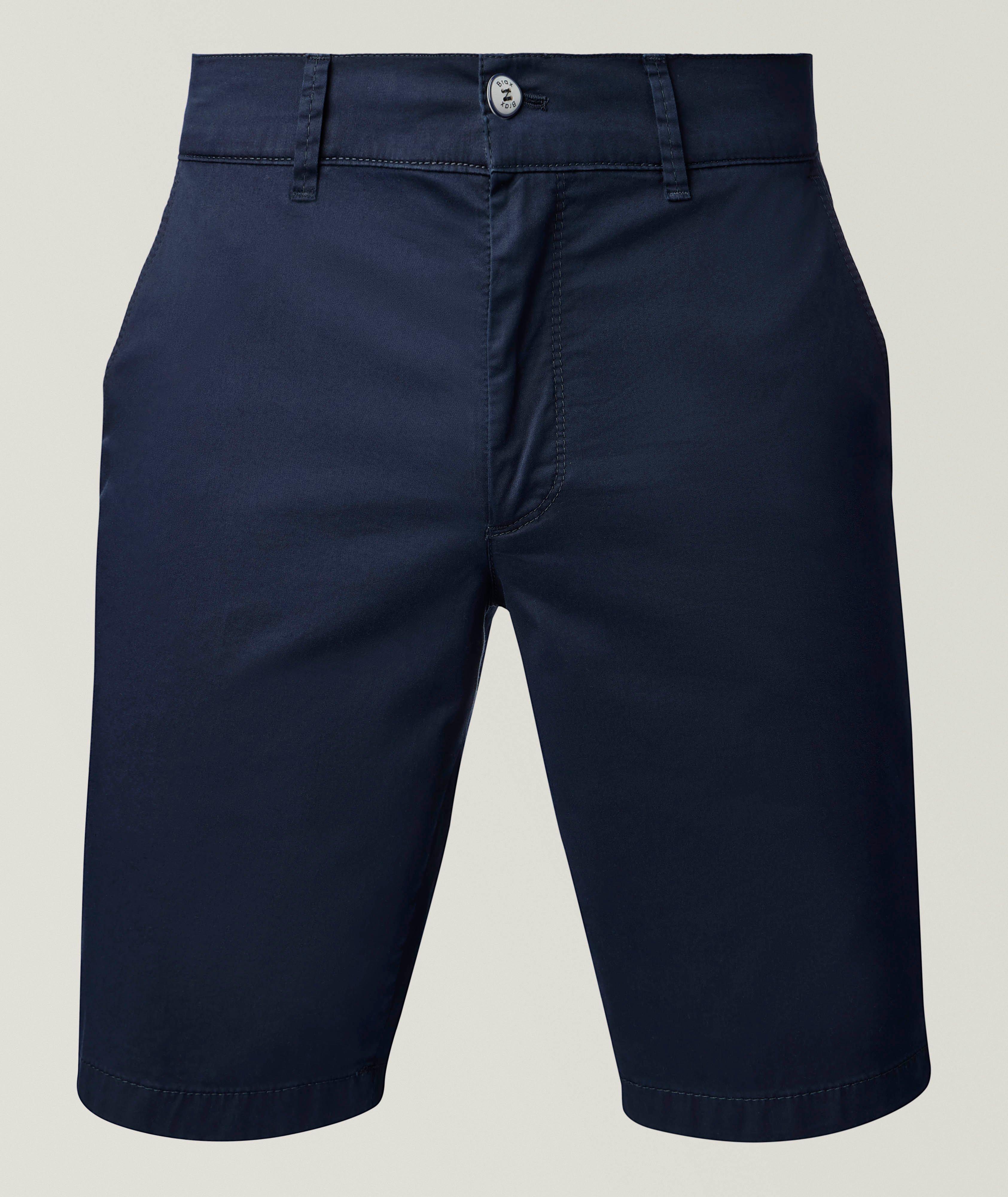 Brax Bozen Ultralight Cotton-Blend Chino Shorts 