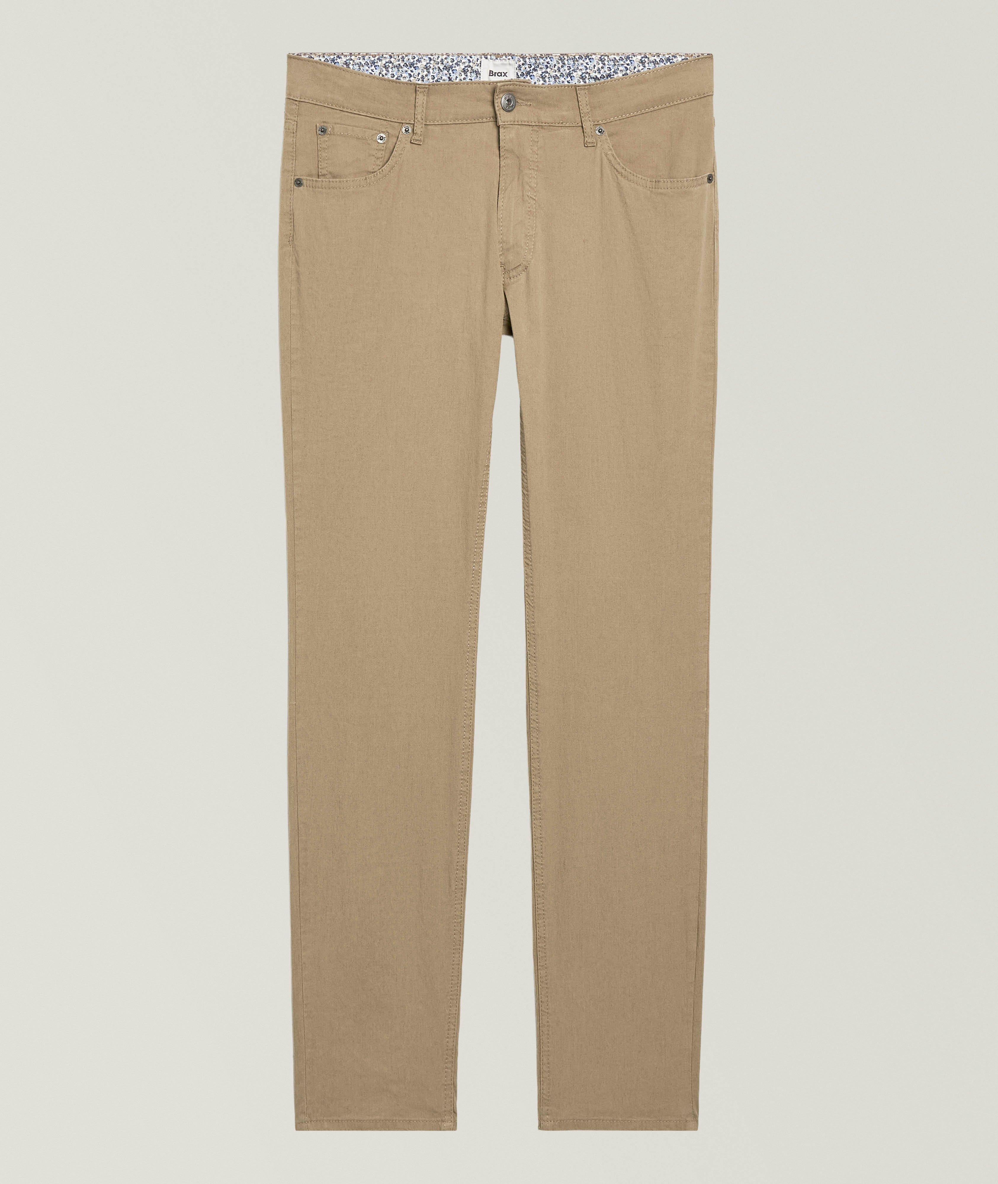 Chuck Slim-Fit Linen-Blend Pants image 0