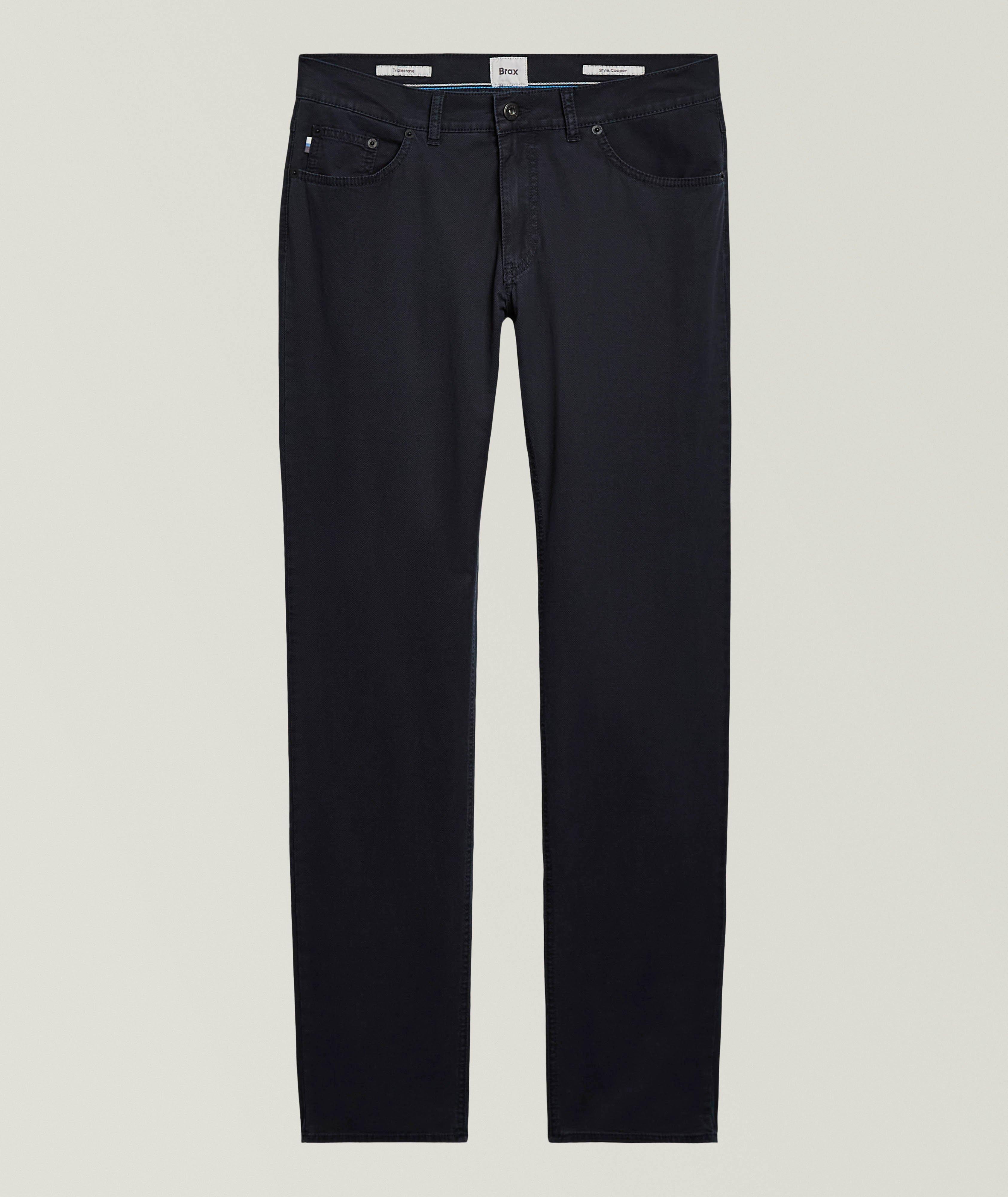 Brax Cooper Triplestone Stretch-Cotton Pants 