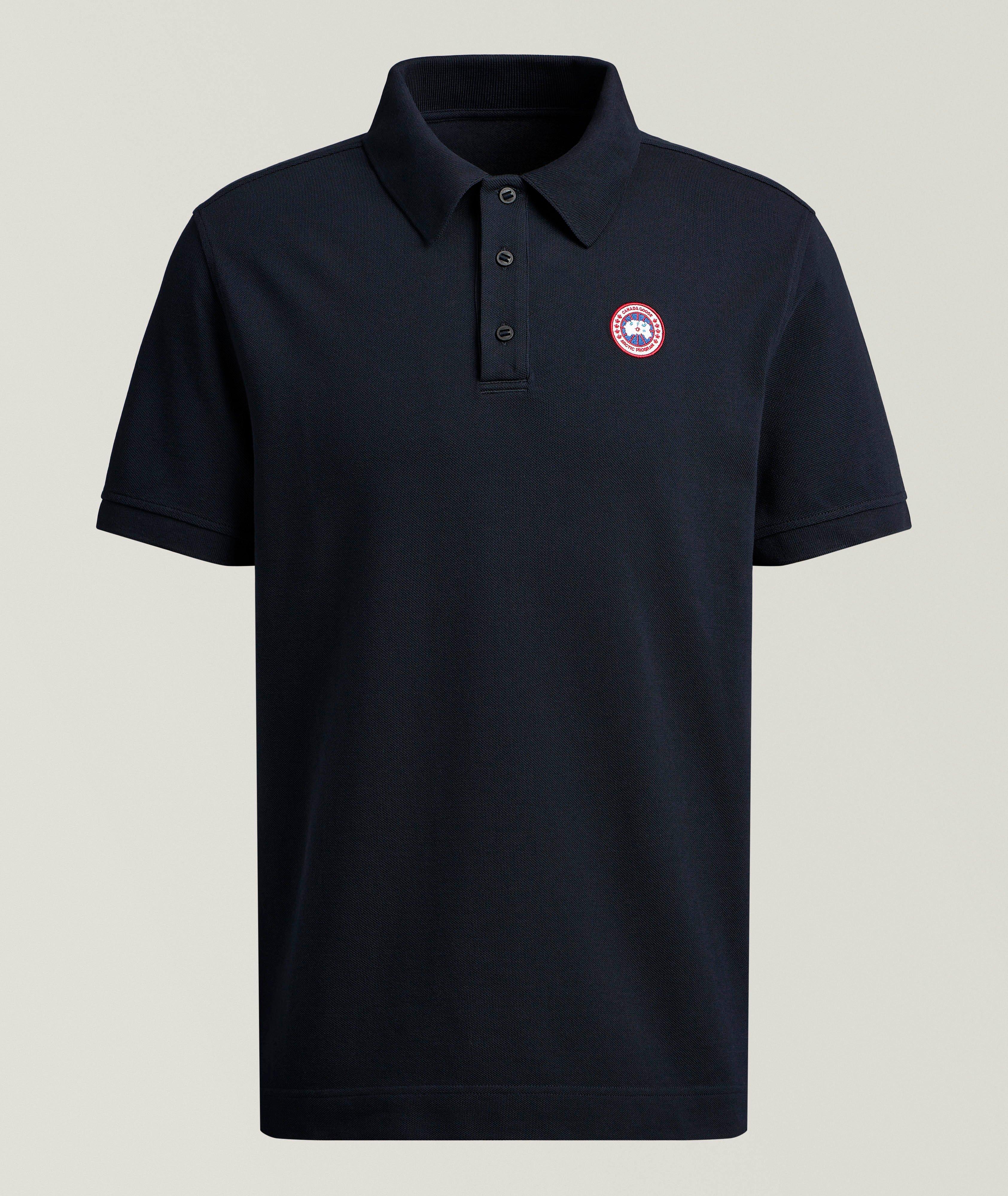 トップス MONCLER navy polo shirt Moncler Pocket Cotton Piqué Polo | Polos | Harry Rosen