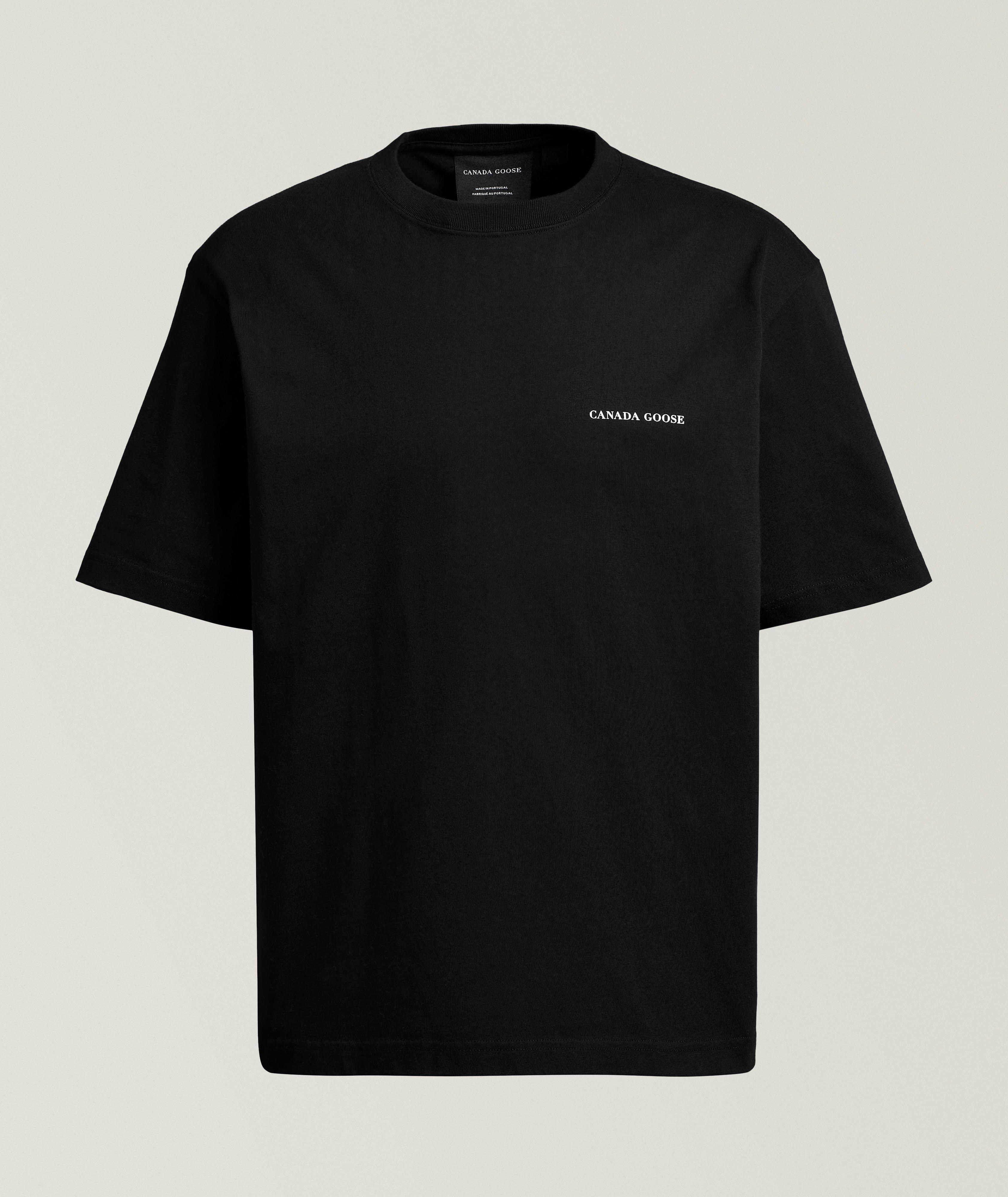 Canada Goose T-shirt coton imprimé graphique Novo