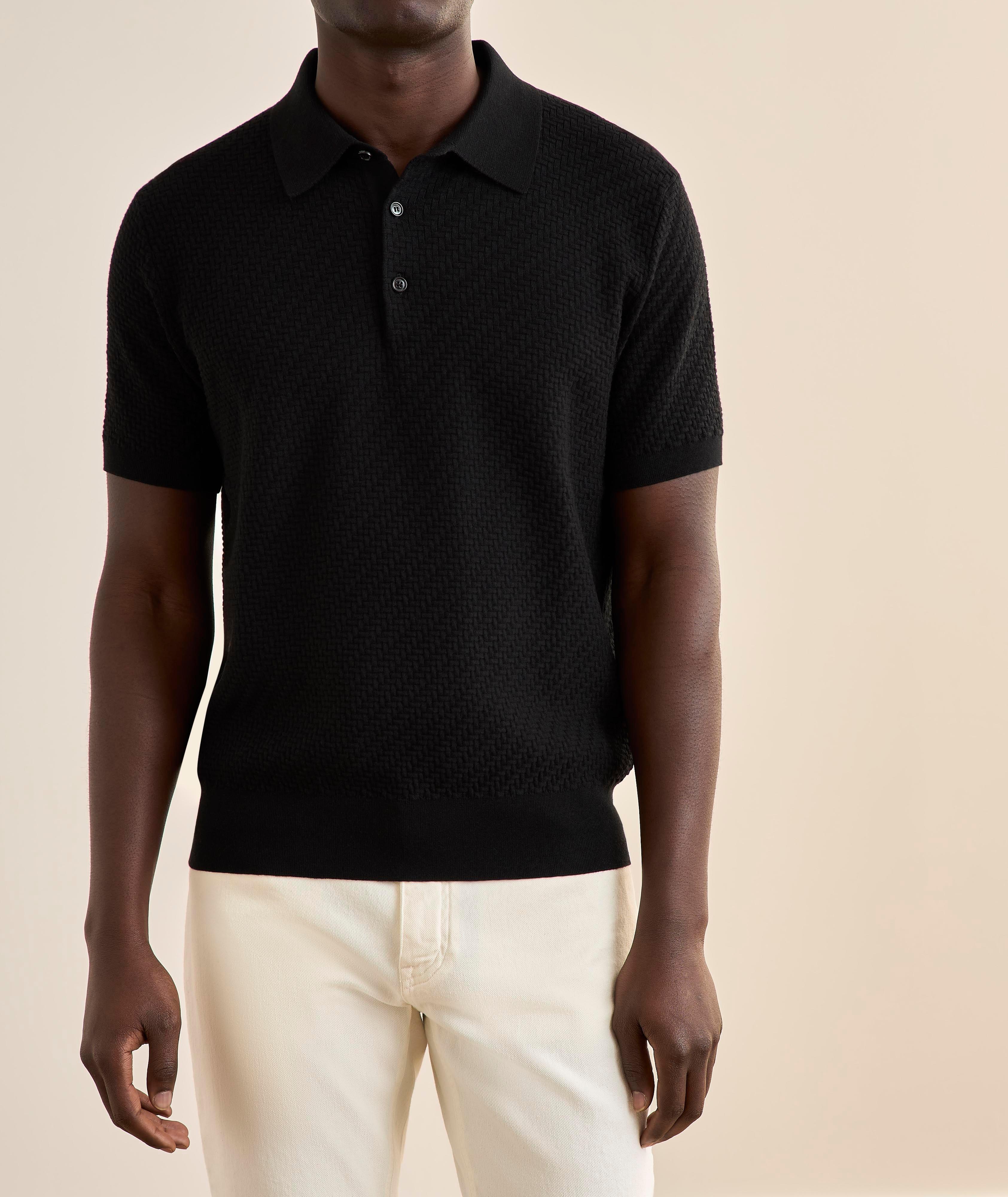 Polo coton-soie-cachemire Trama image 1