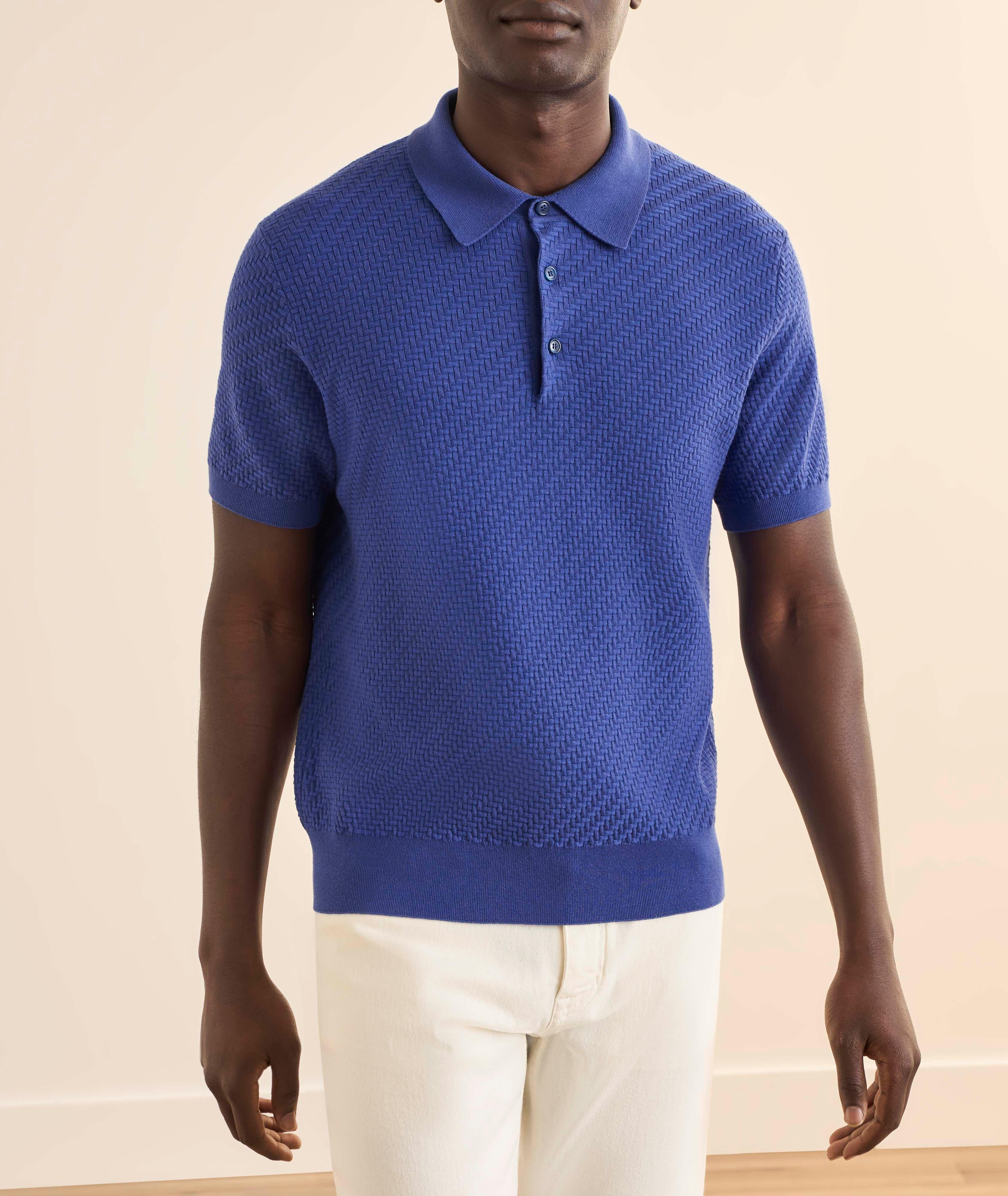 Cotton-Silk-Cashmere Trama Polo image 1