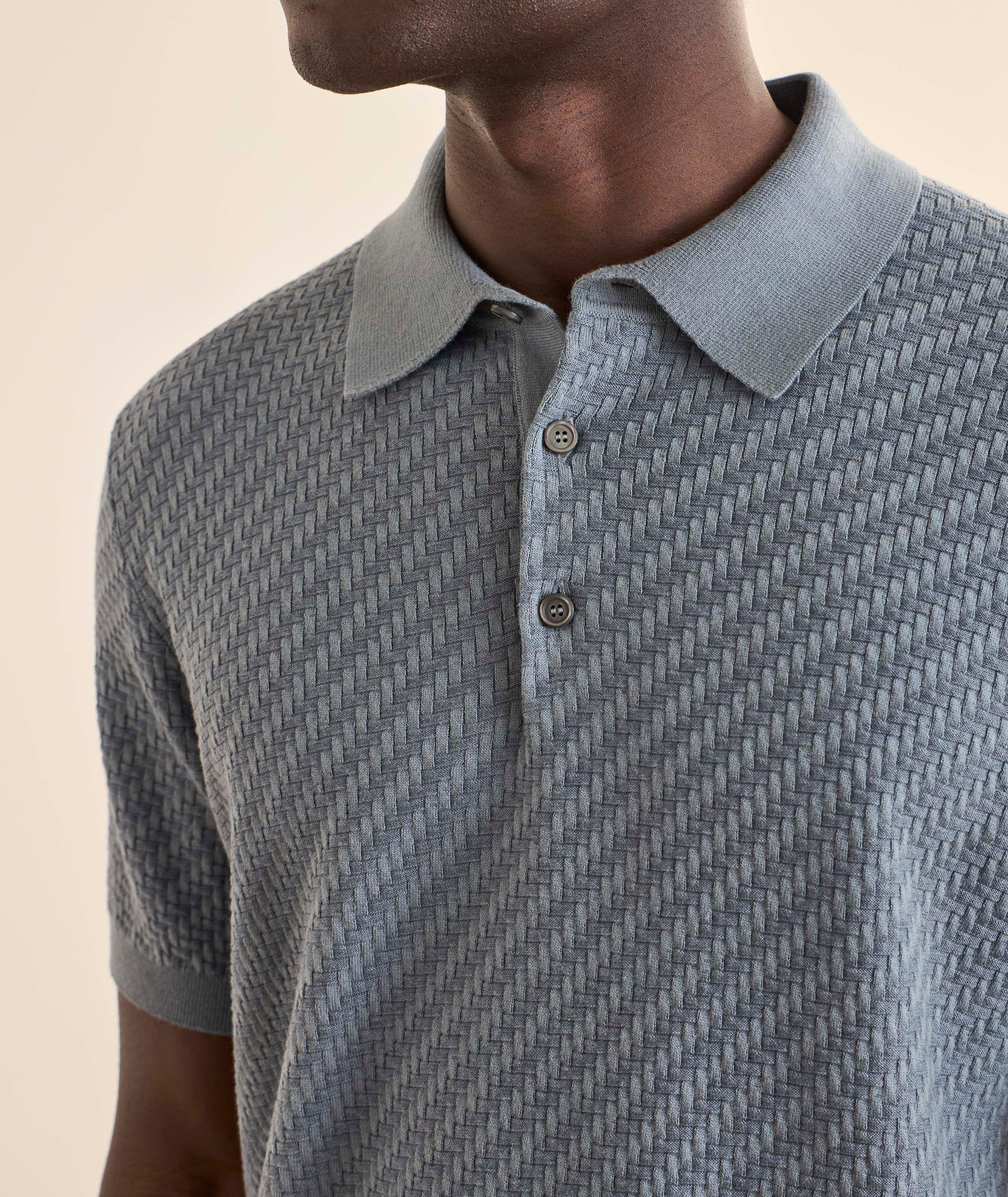 Cotton-Silk-Cashmere Trama Polo image 3