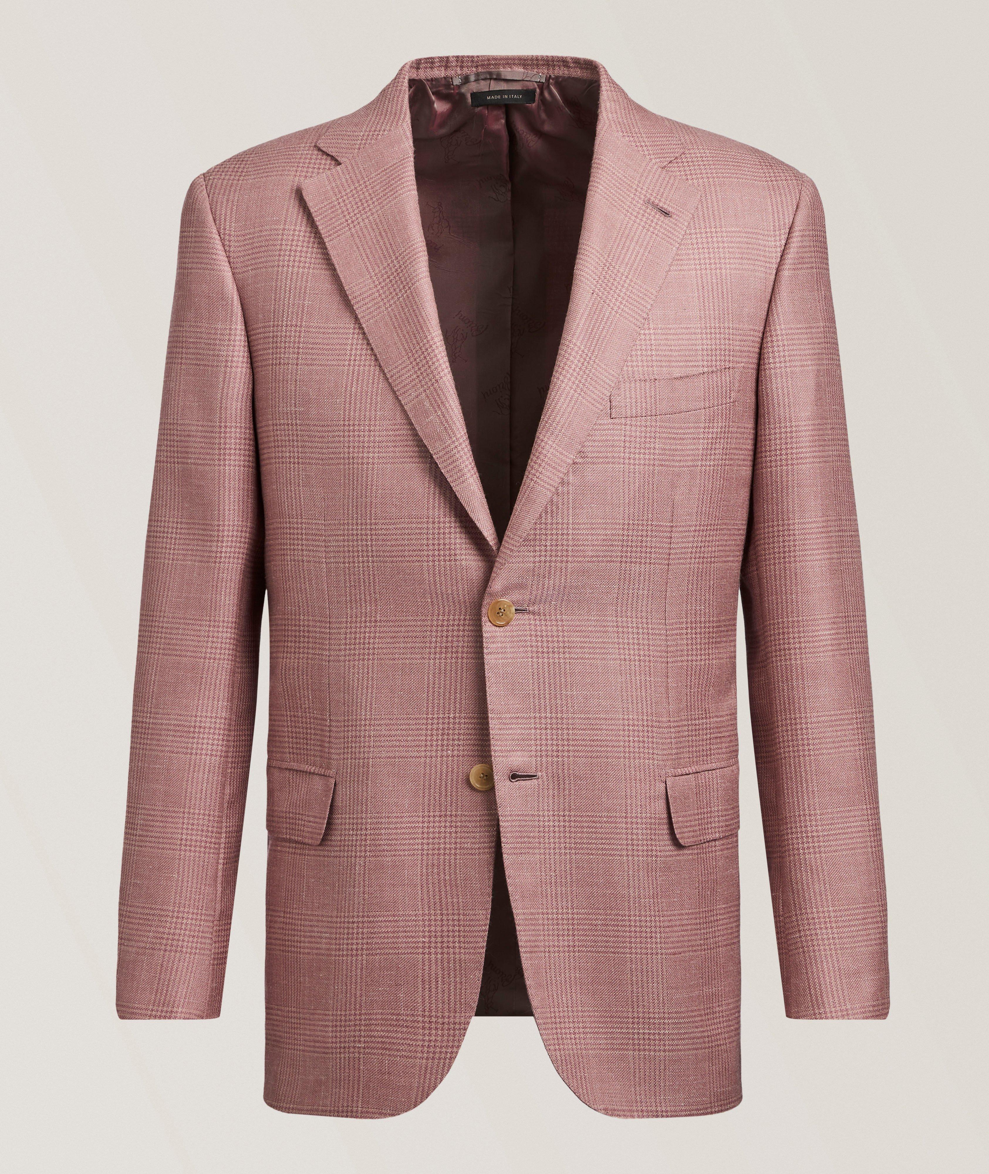 Plaid Wool-Blend Sport Jacket  image 0