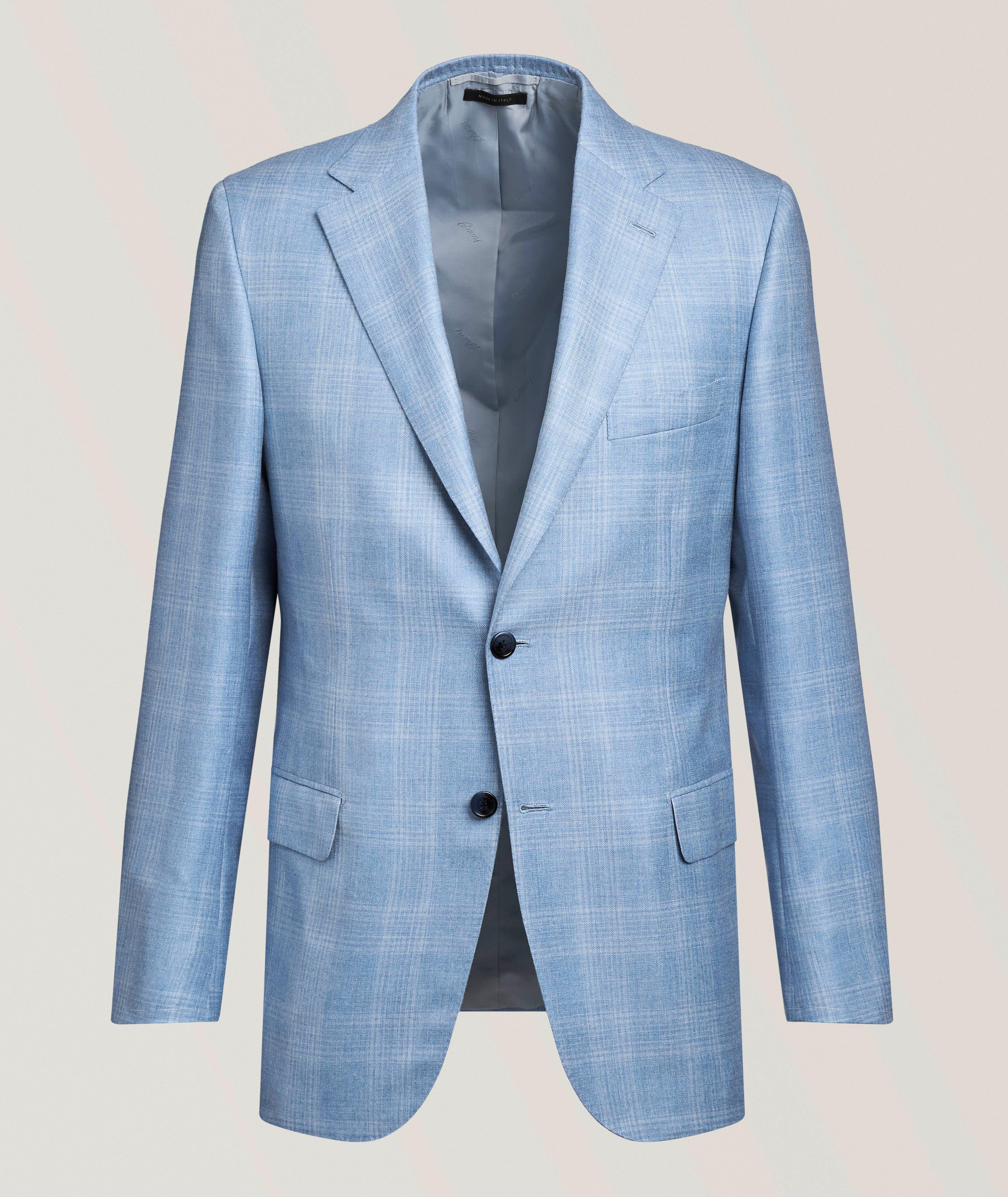 Brioni Ravello Plaid Cashmere-Plaid Sport Jacket | Sport Jackets