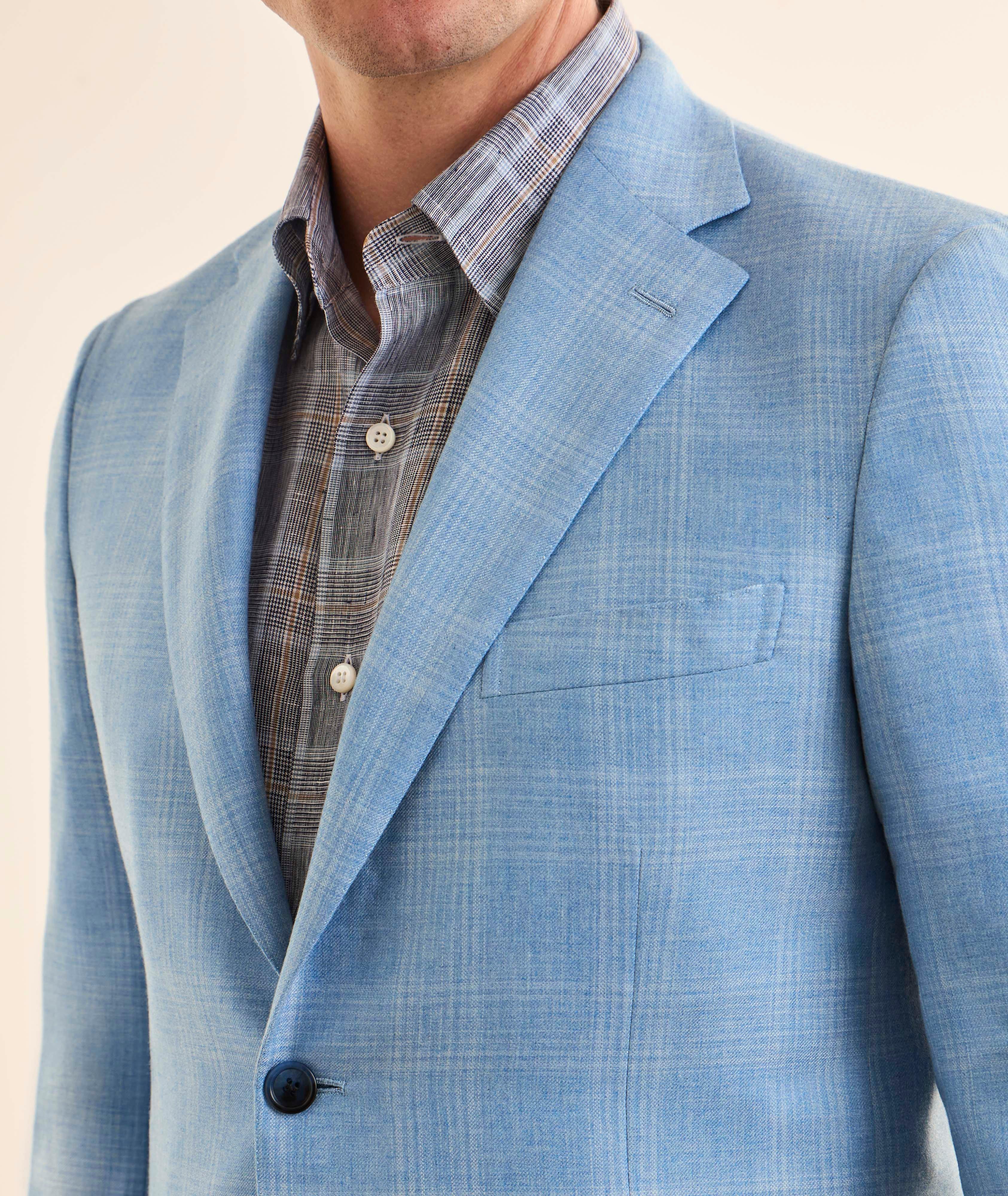 Ravello Plaid Cashmere-Plaid Sport Jacket image 3