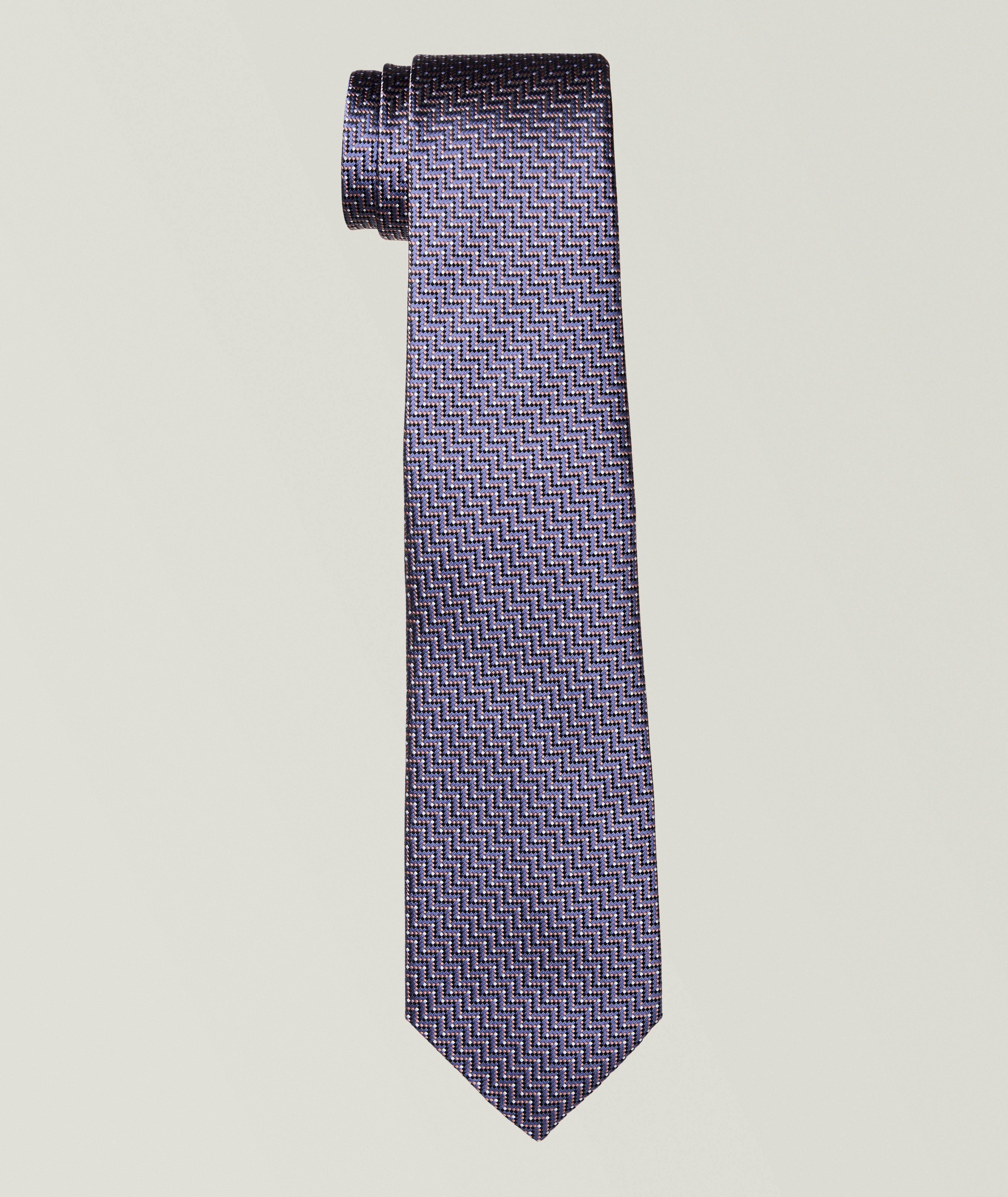 Neat Silk Jacquard Tie  image 0