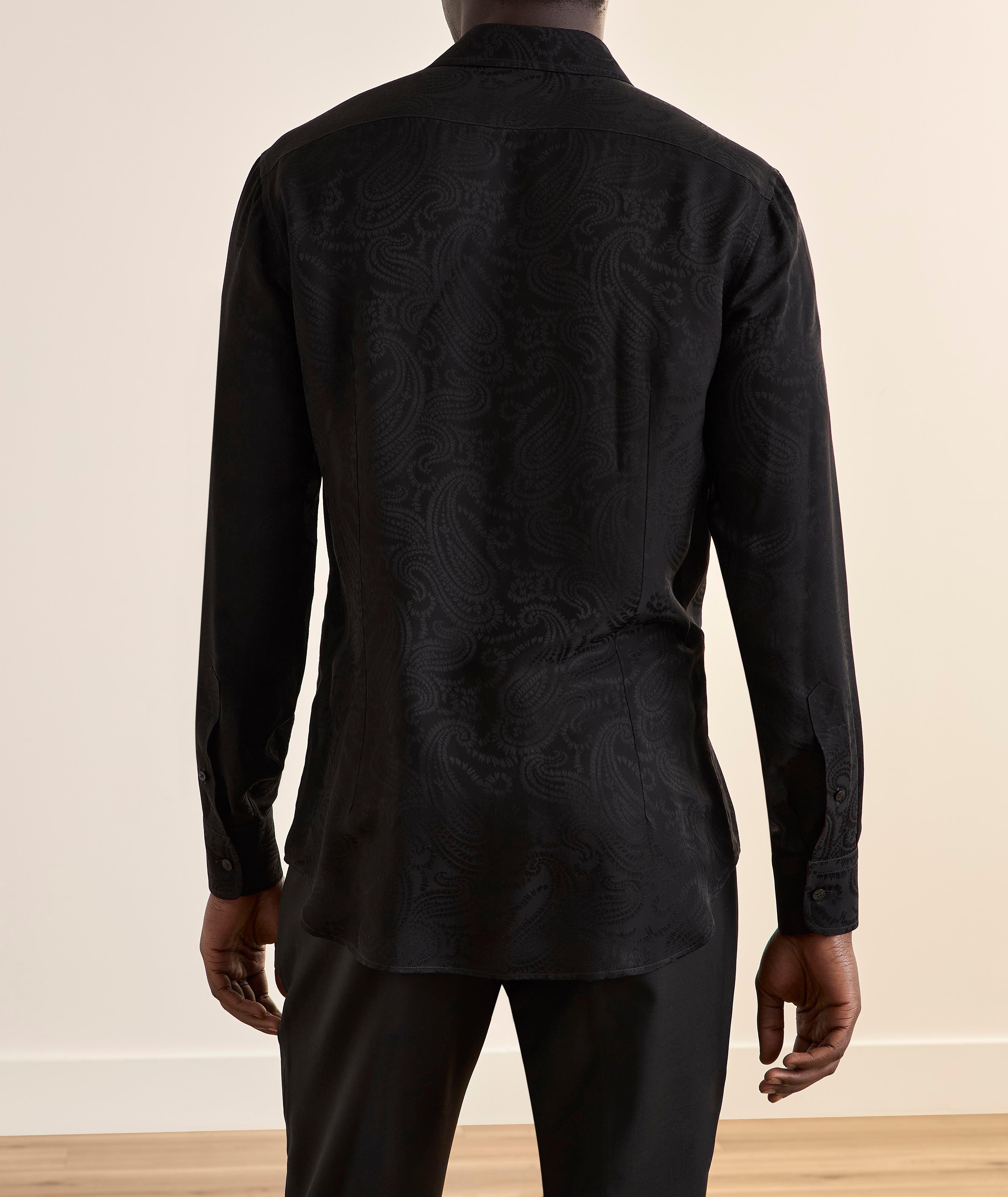 Paisley Silk-Blend Shirt image 2