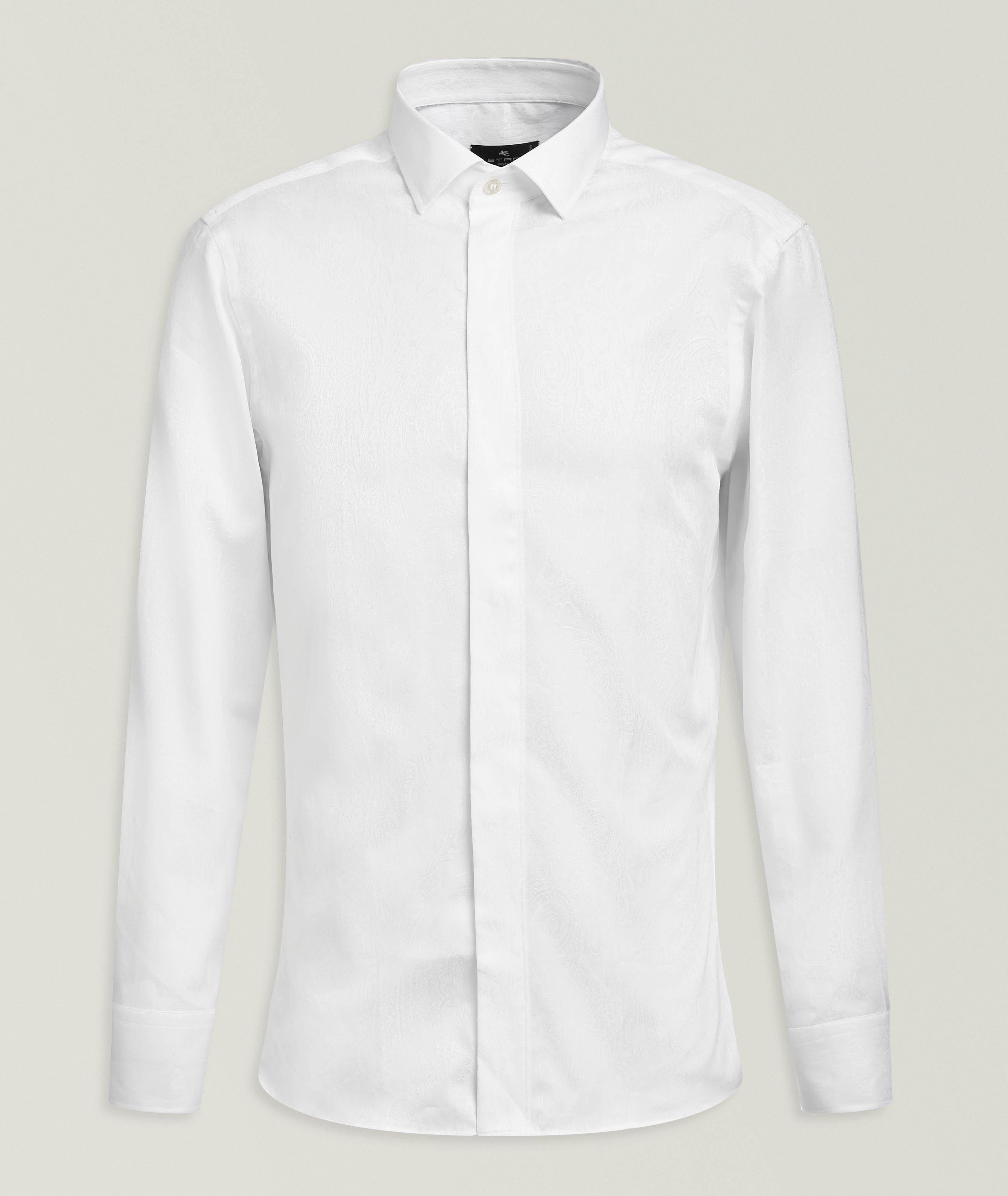 Paisley Cotton Evening Shirt  image 0