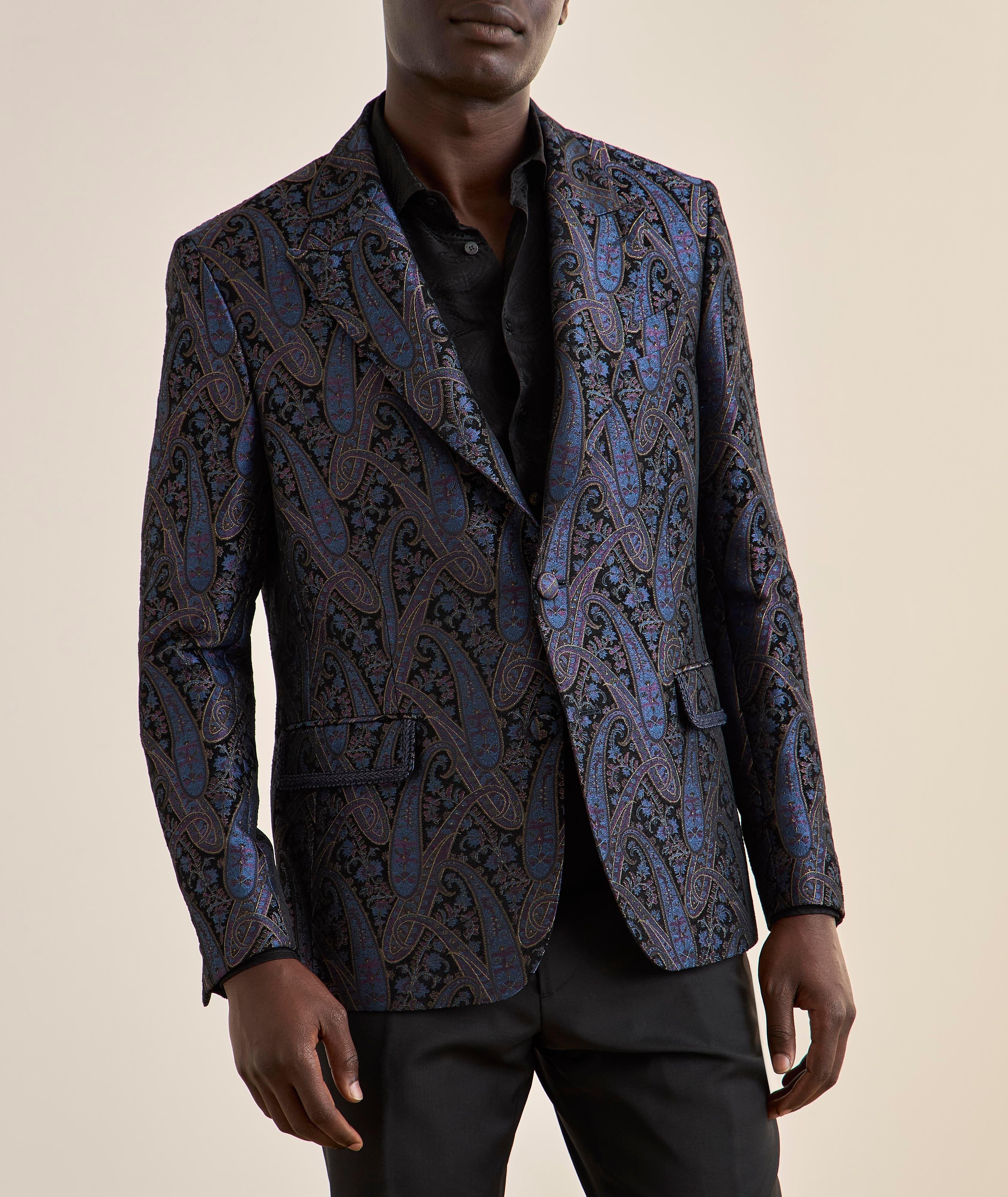 Paisley Brocade Evening Jacket image 1