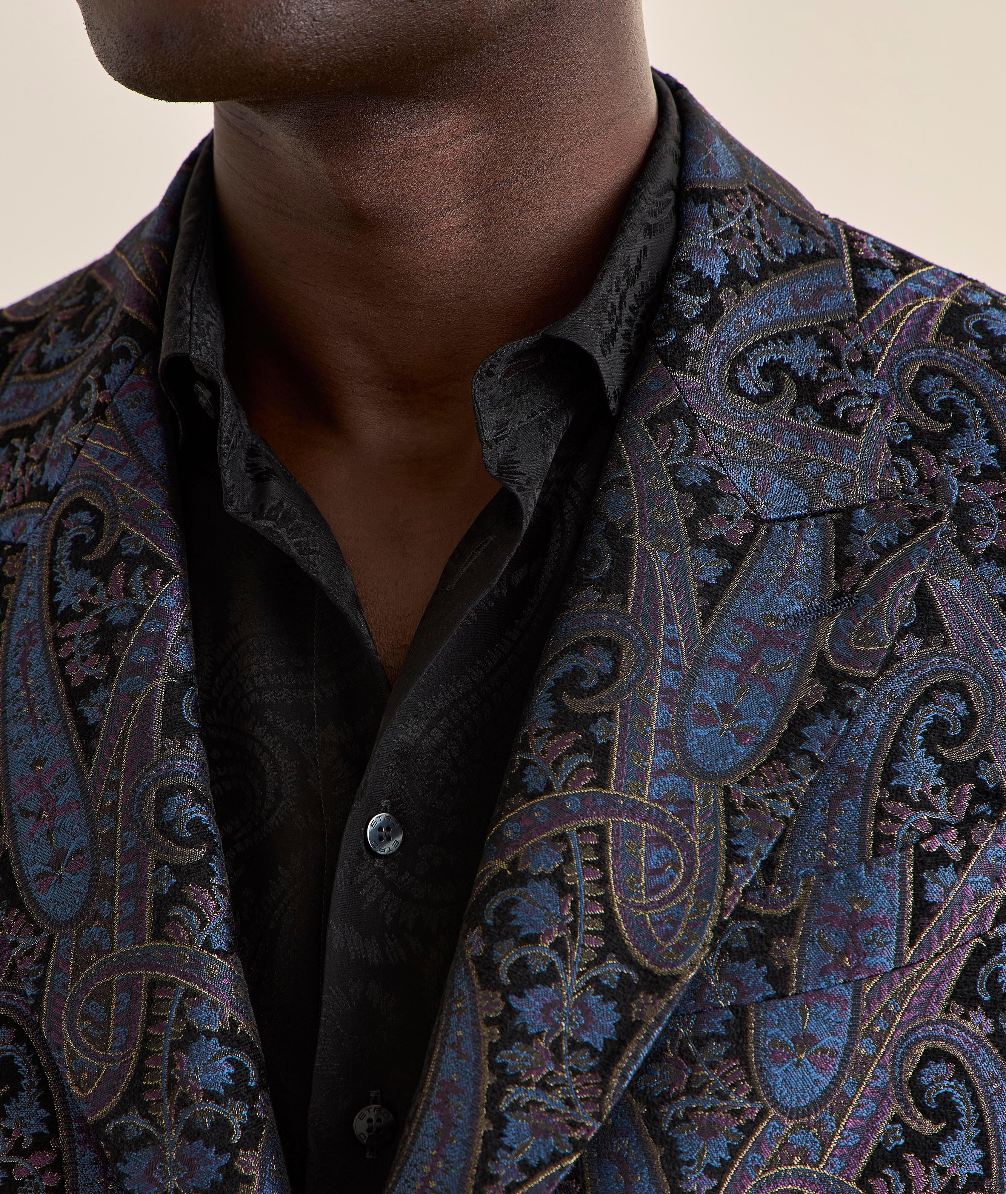 Paisley Brocade Evening Jacket image 3