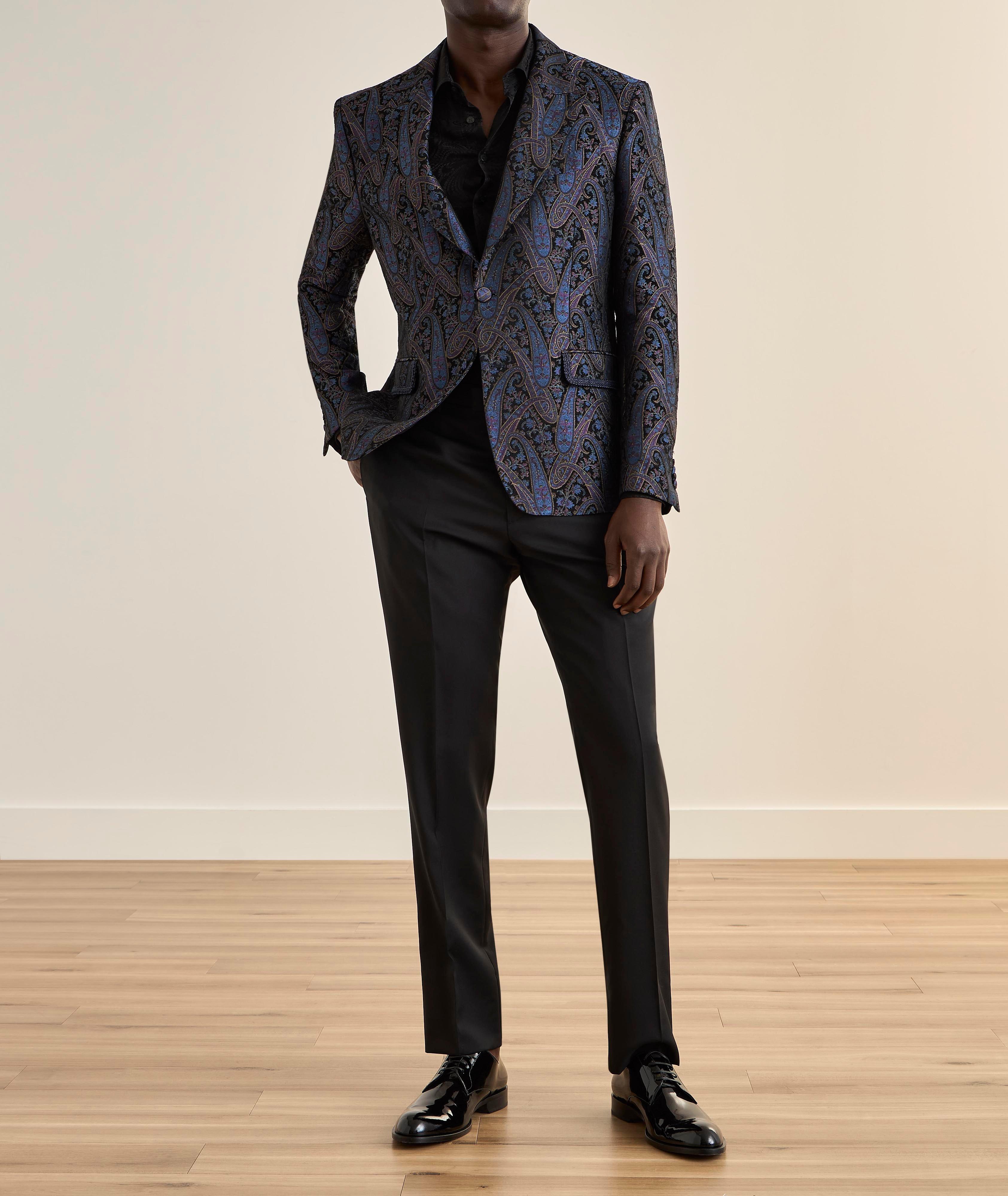 Paisley Brocade Evening Jacket image 4