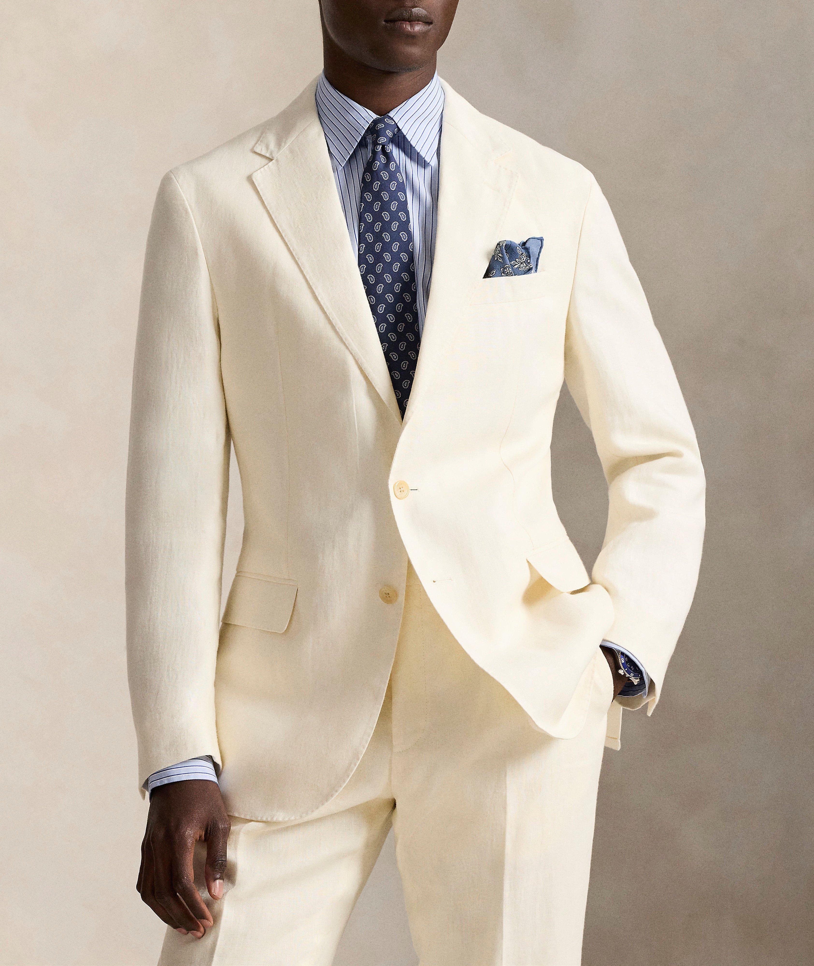 Polo Soft Tailored Linen Suit Jacket image 1