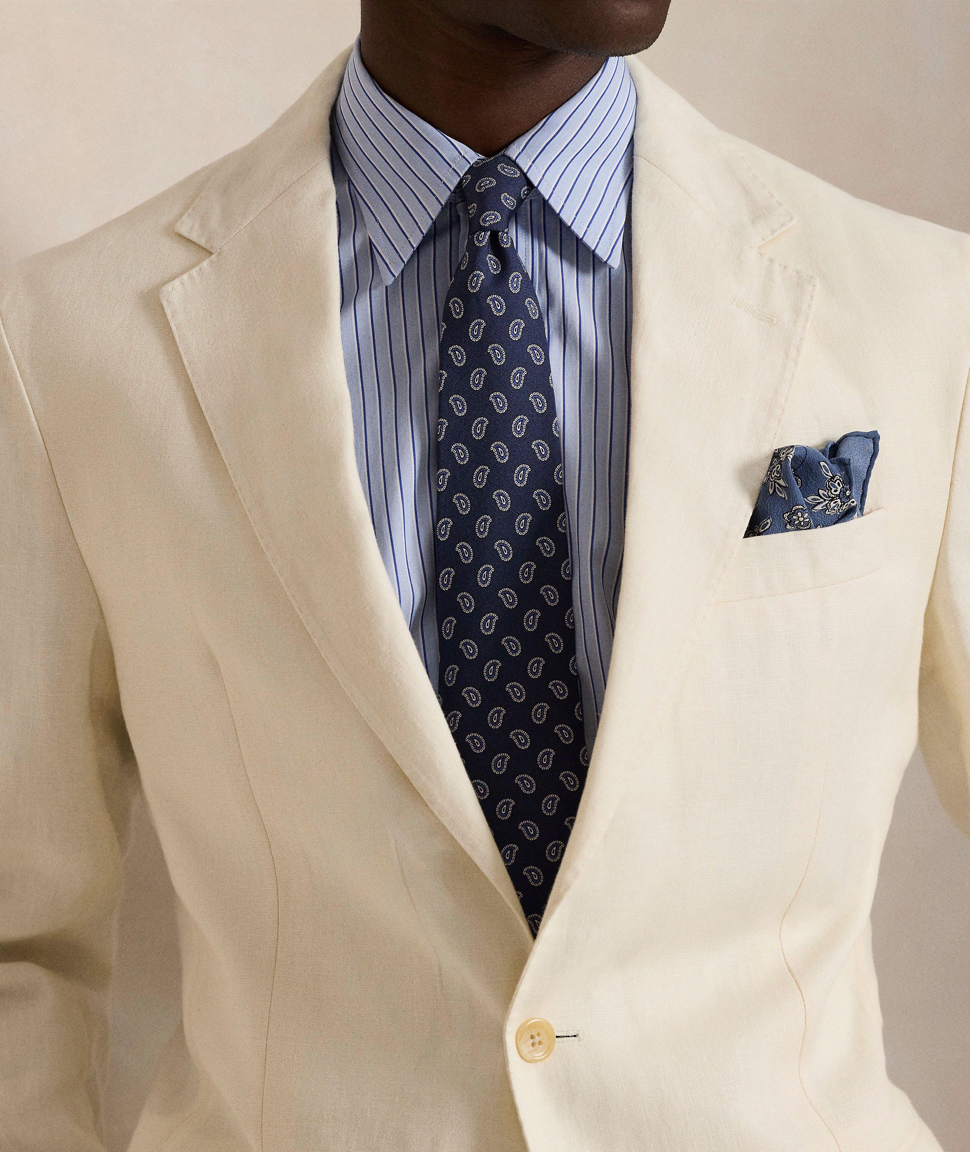 Polo Soft Tailored Linen Suit Jacket image 3
