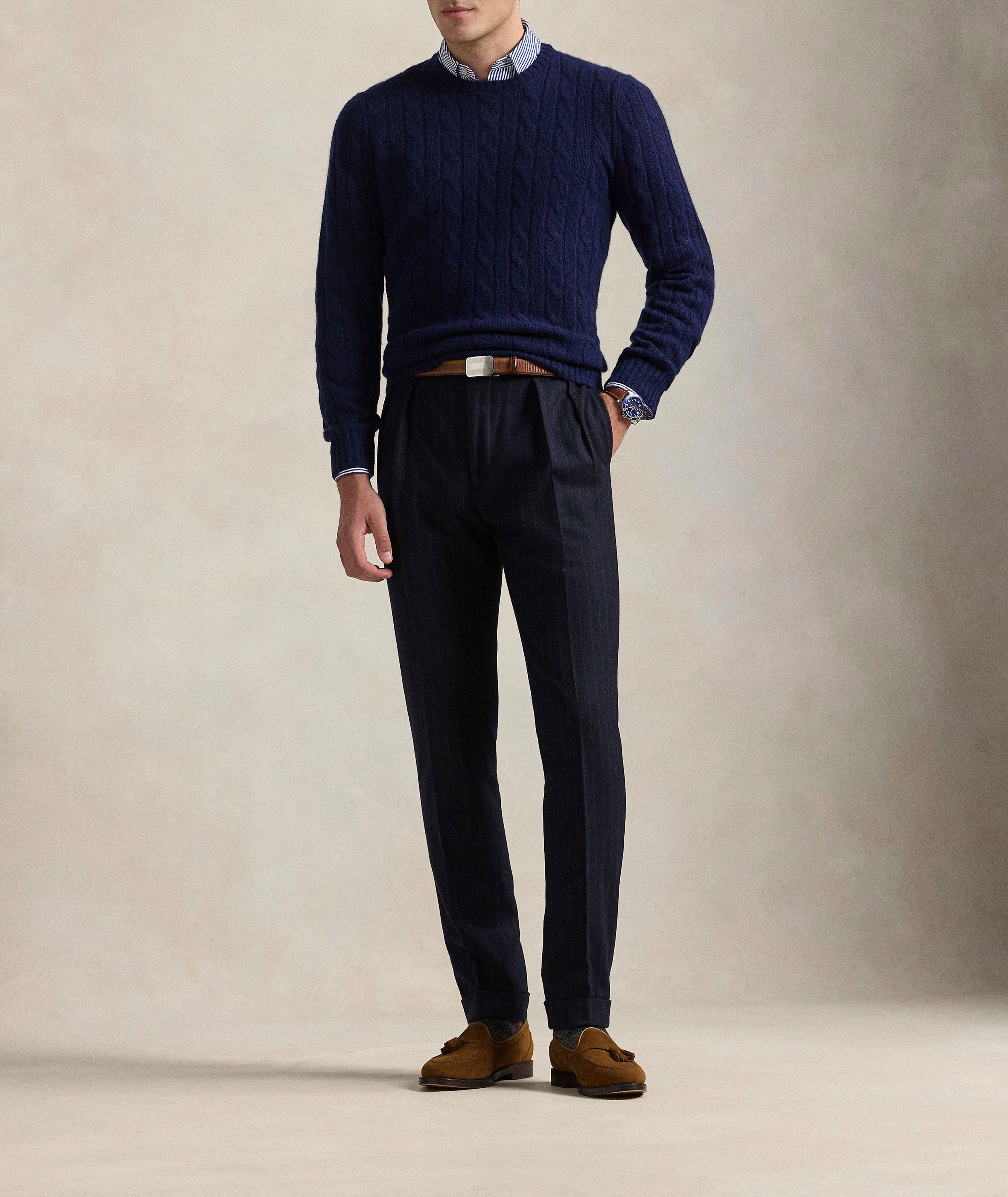 Pull cachemire tricot torsadé The Iconic image 4