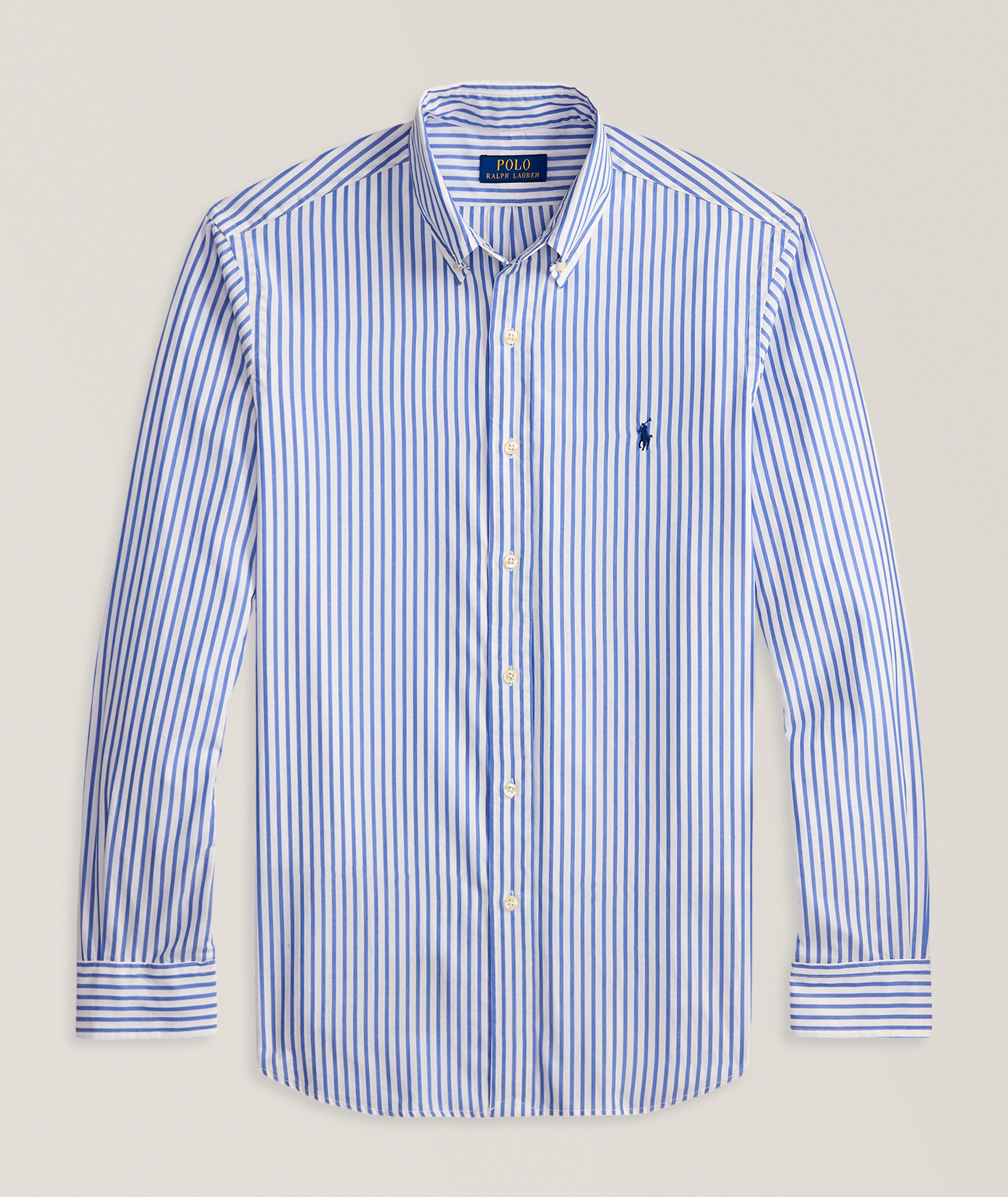 Polo Ralph Lauren Striped Poplin Broadcloth Shirt | Casual Shirts