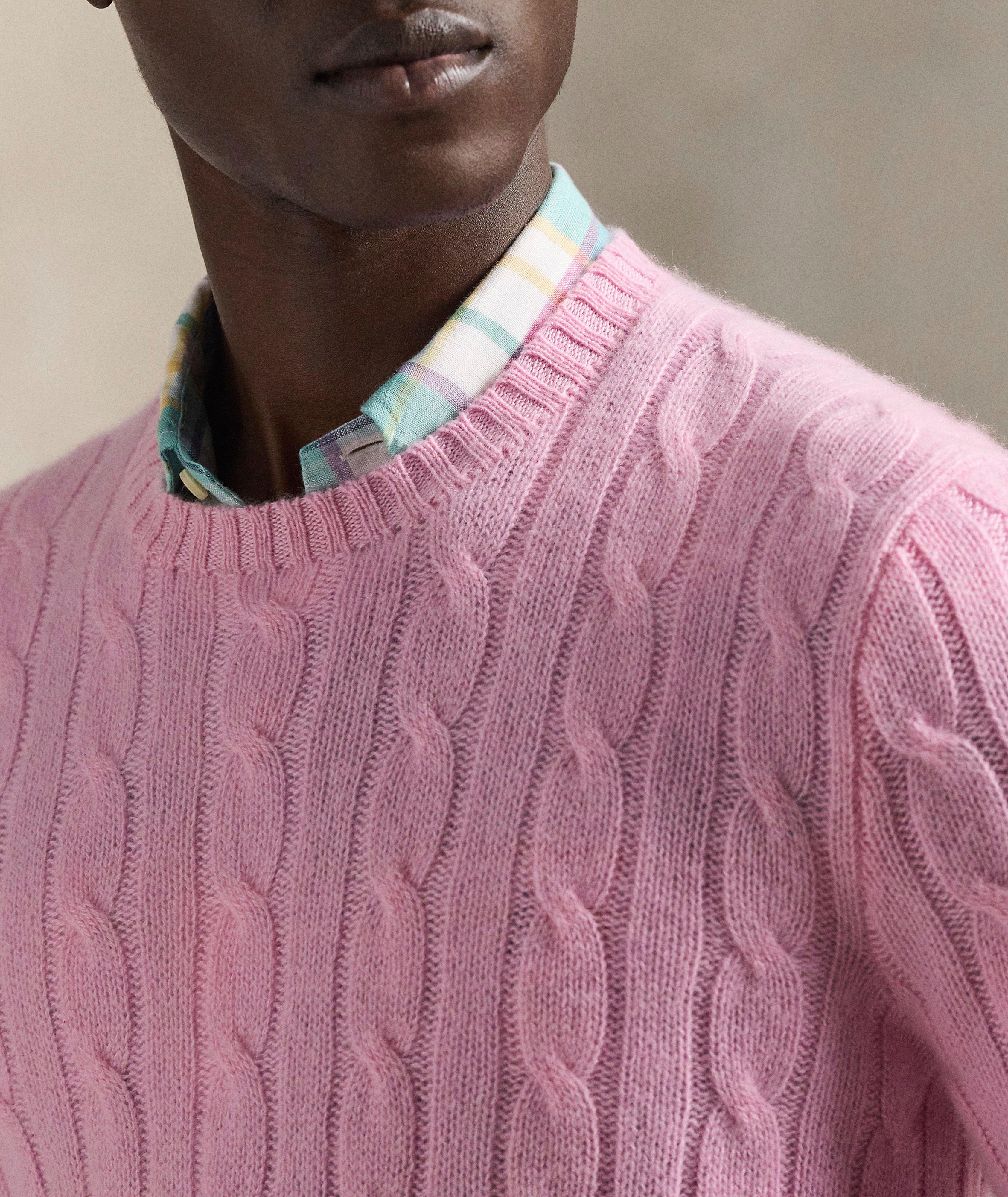 Pull cachemire tricot torsadé The Iconic image 3