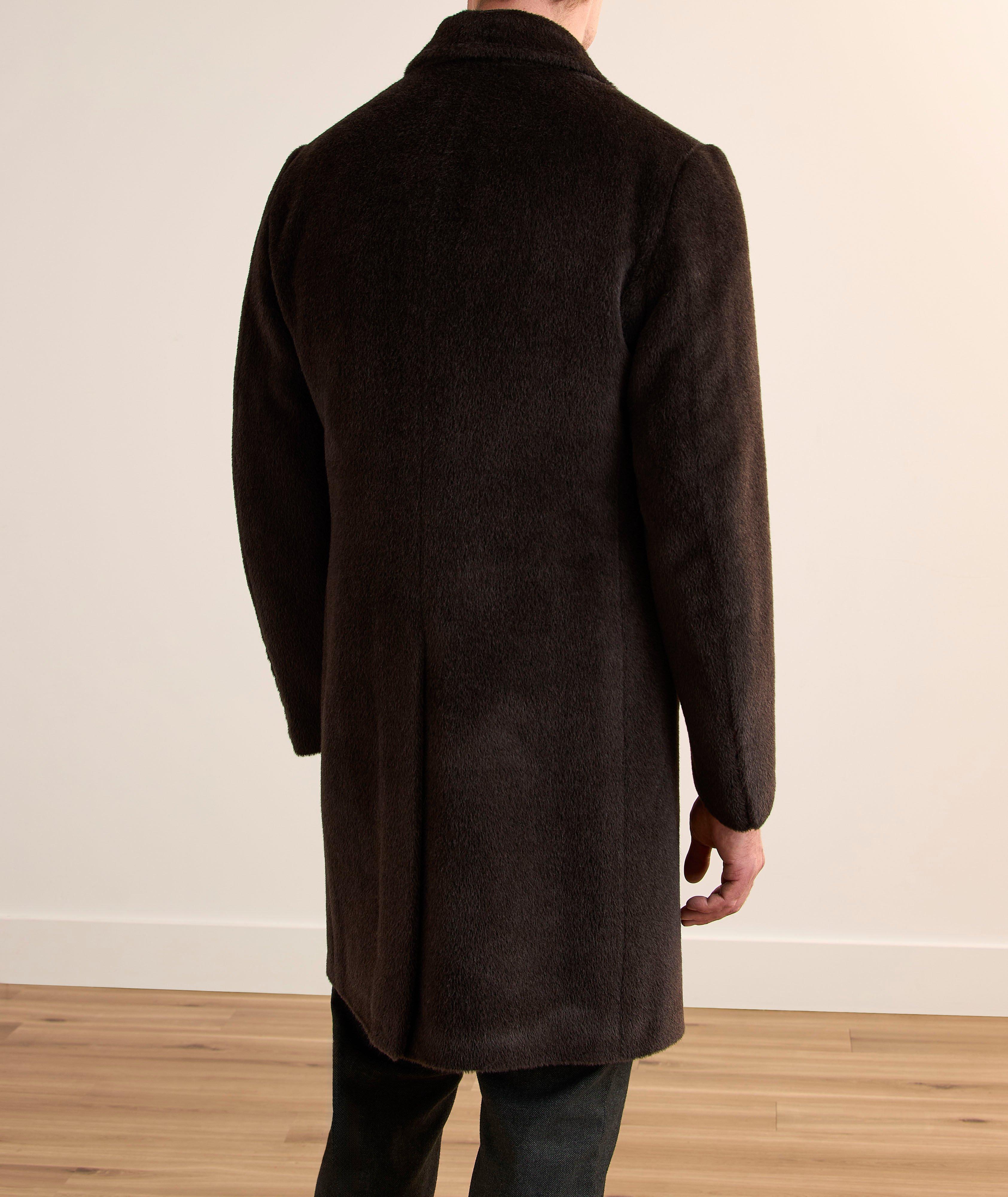 Manteau alpaga péruvien et laine image 1