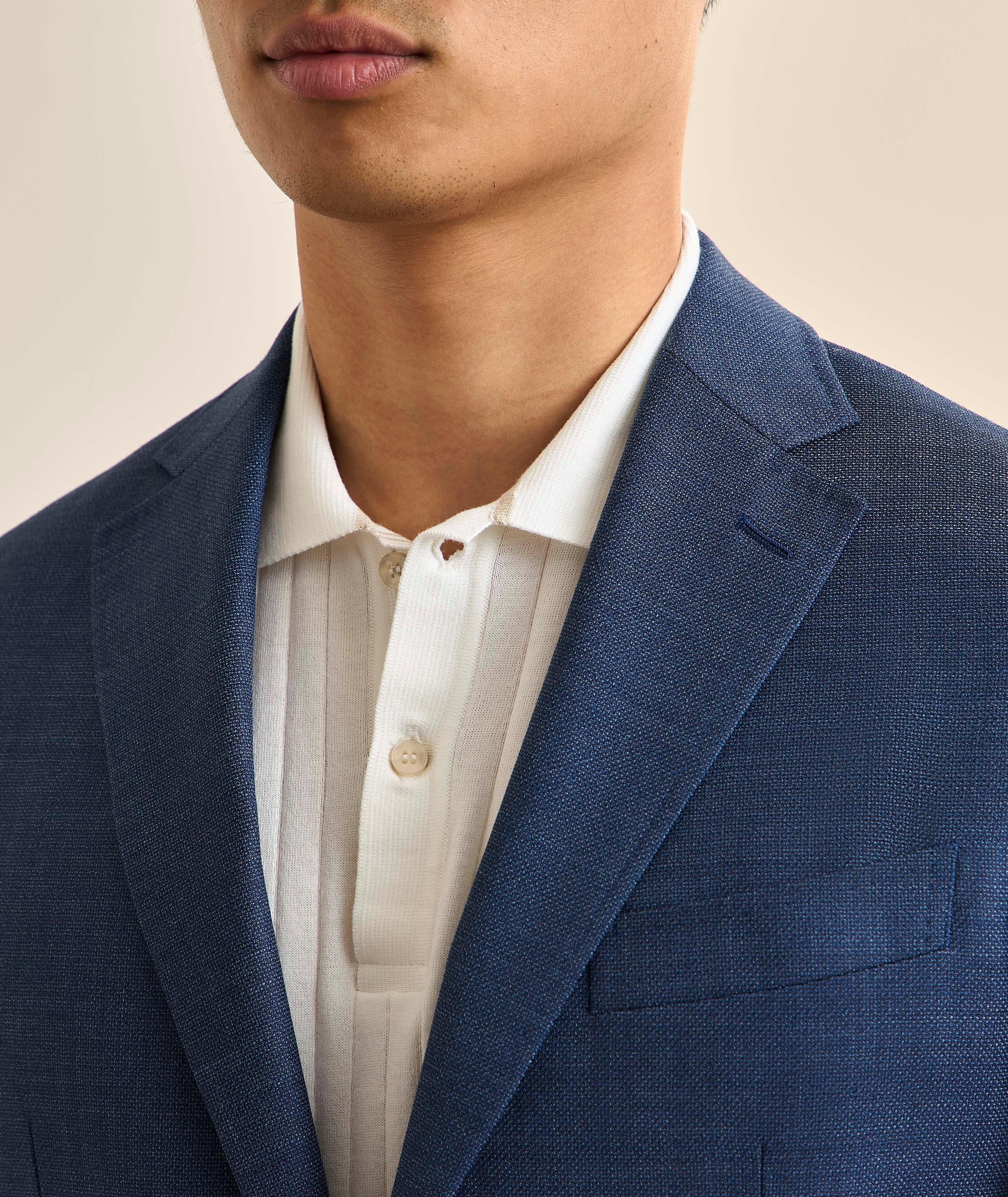 Basketweave Wool Sport Jacket image 1