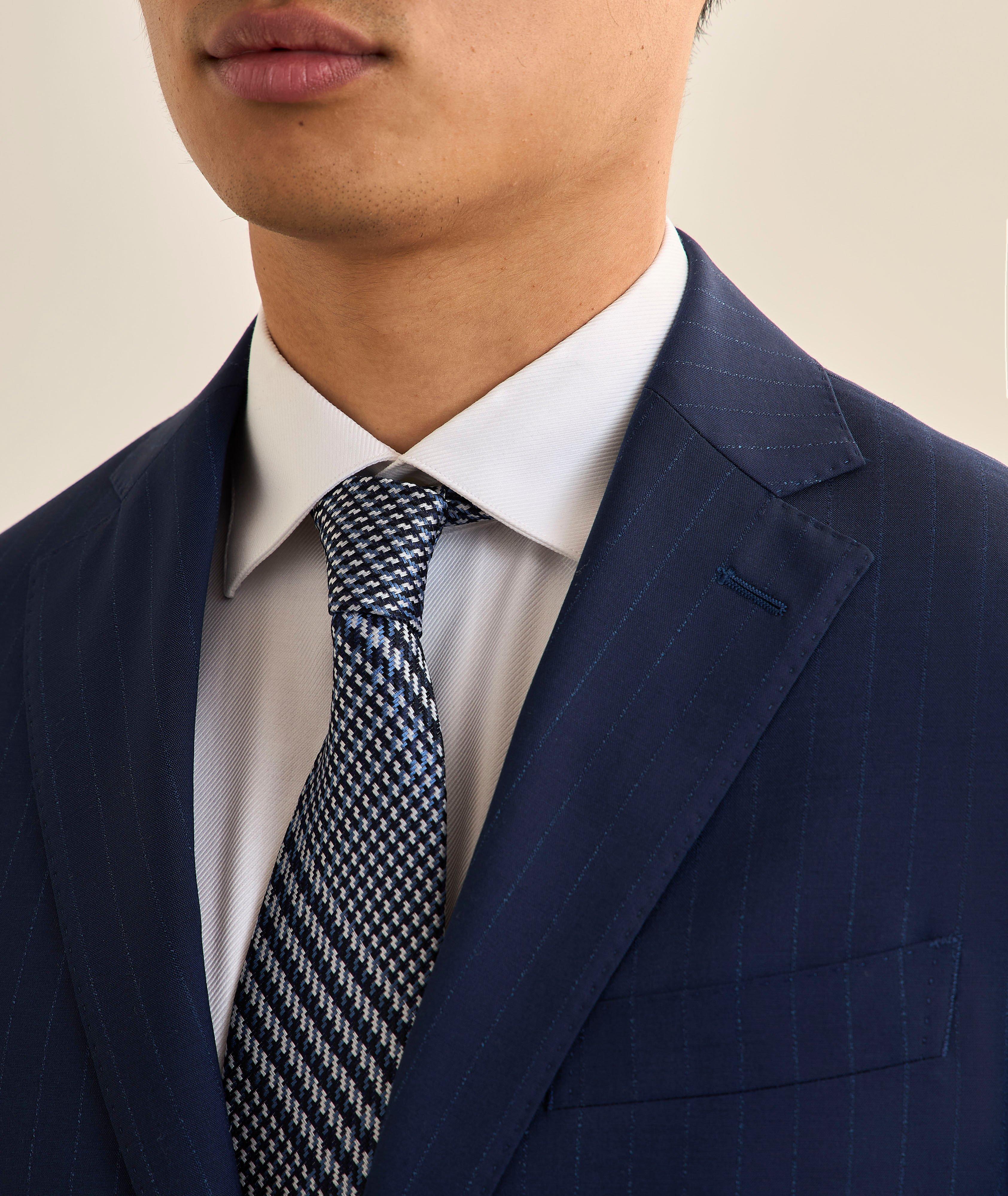 Chalk Stripe Wool Suit image 2