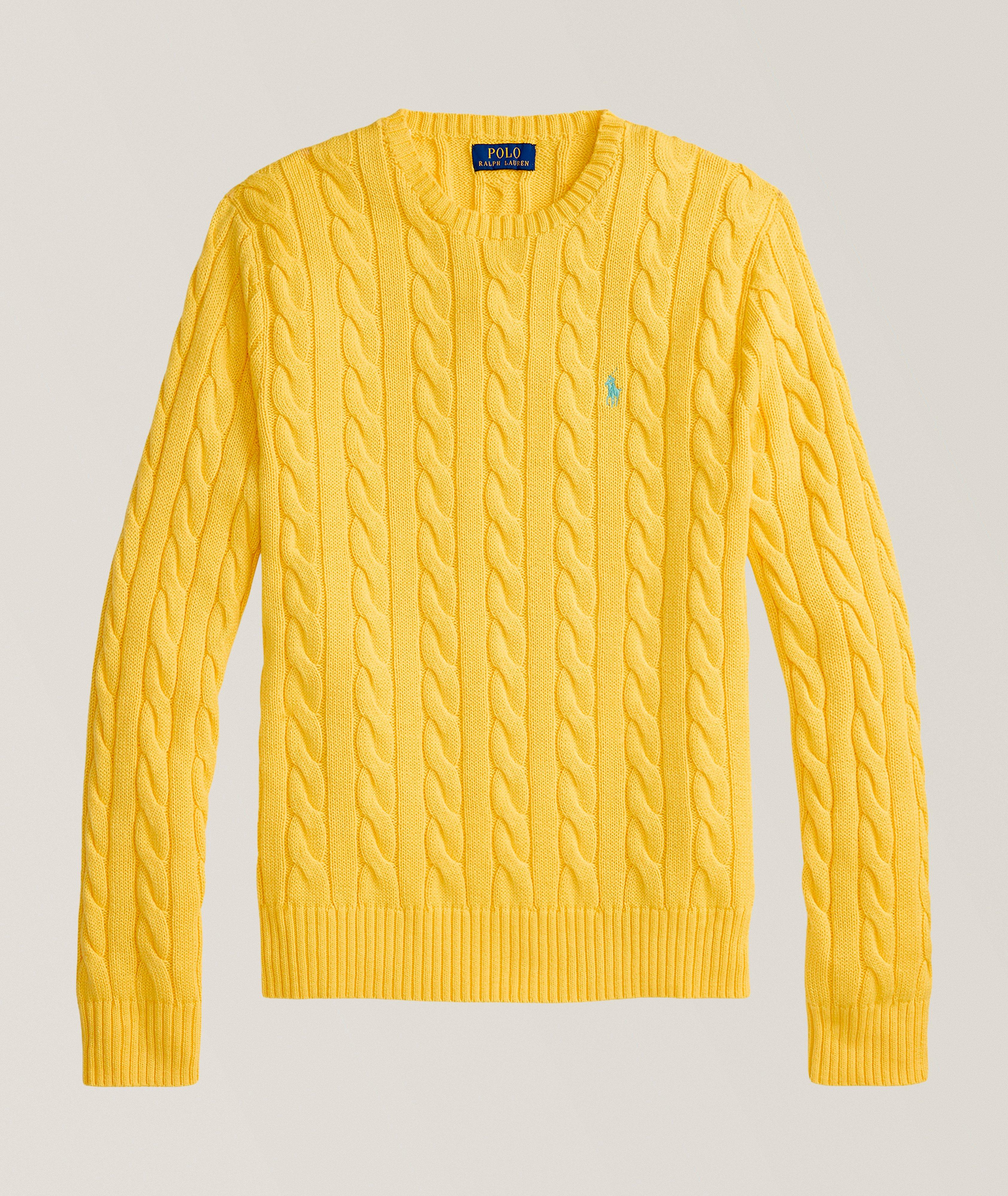 Polo Ralph Lauren Cable Knit Cotton Sweater