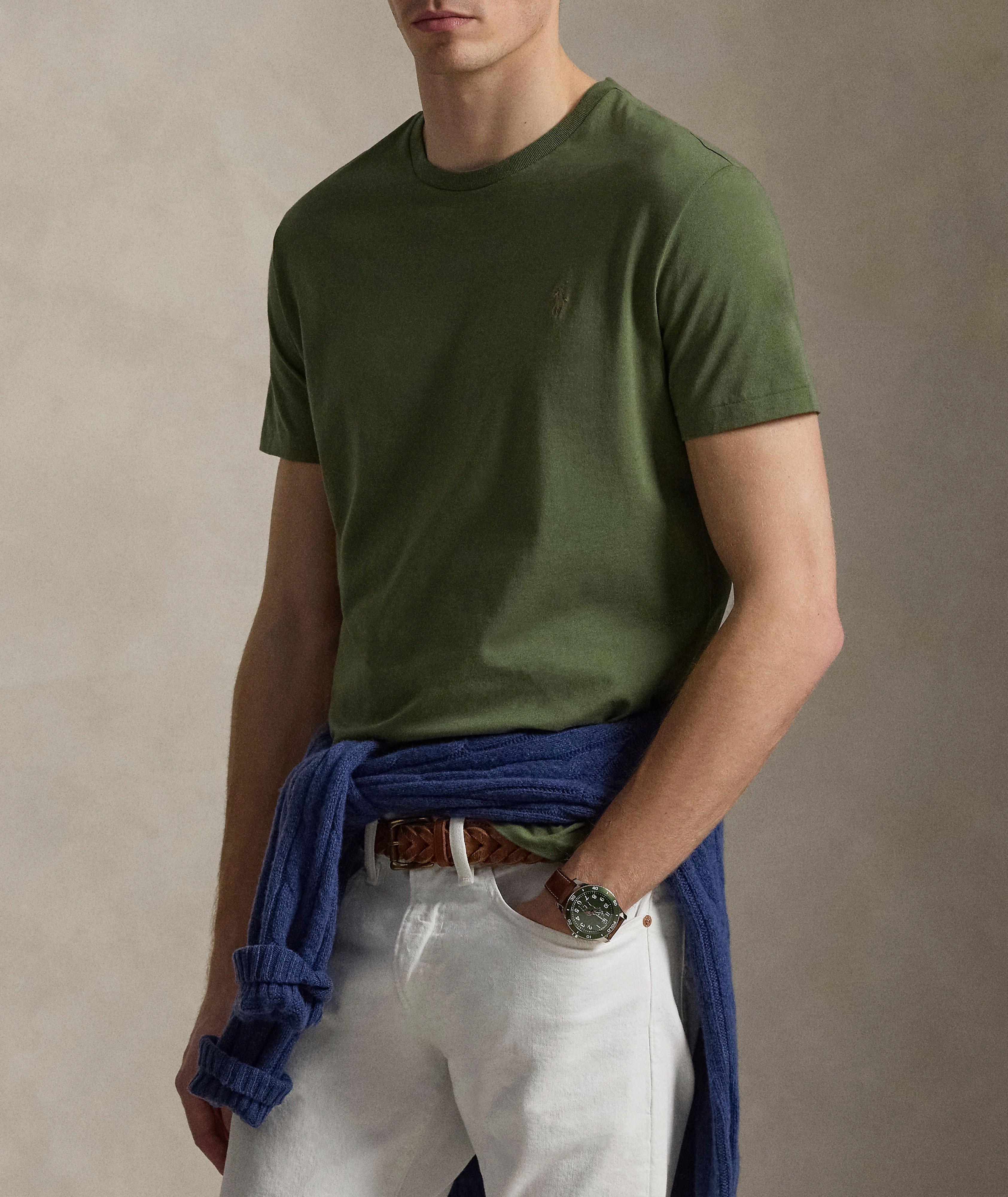 Classic-Fit Jersey Crewneck T-Shirt image 1