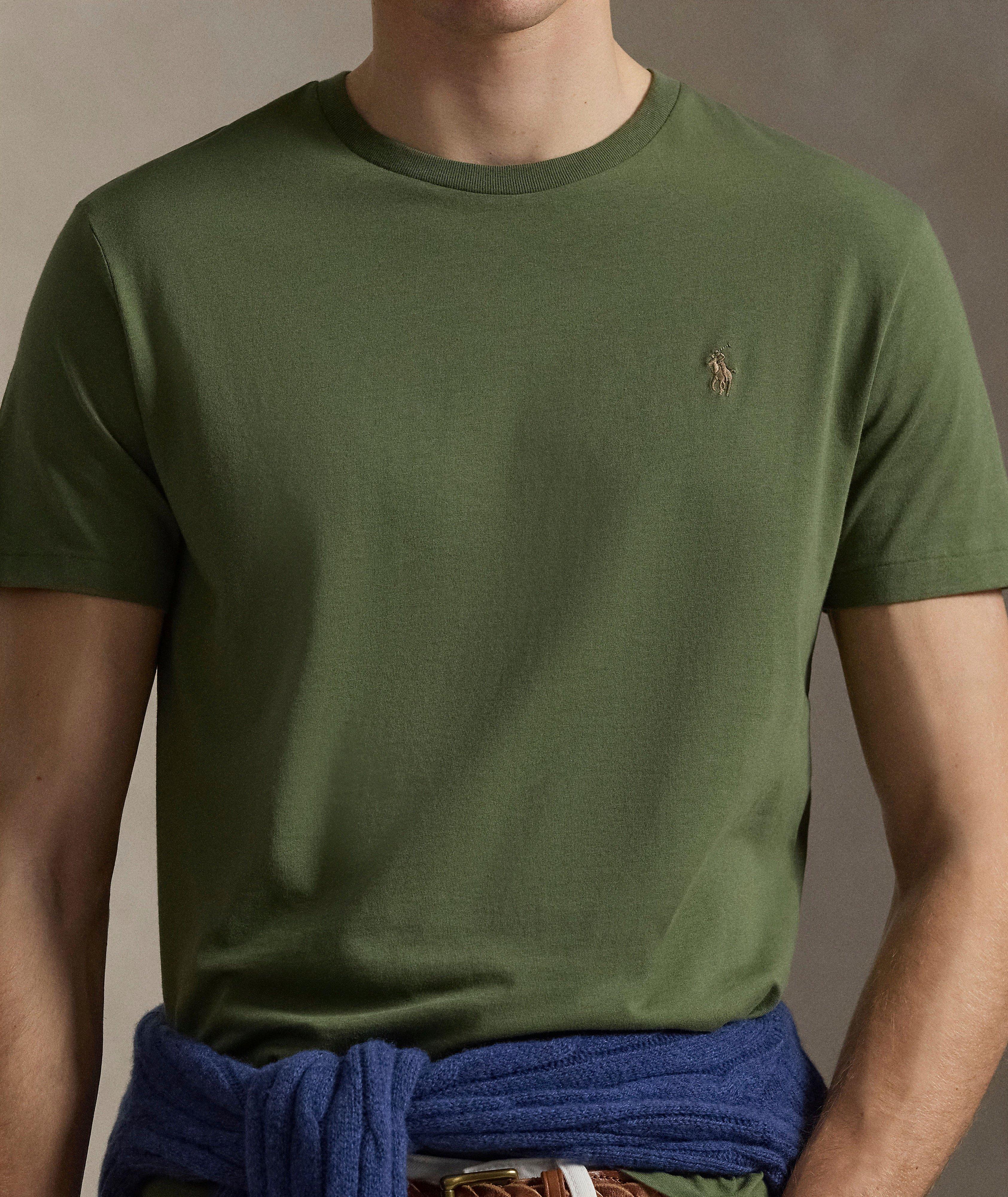 Classic-Fit Jersey Crewneck T-Shirt image 3