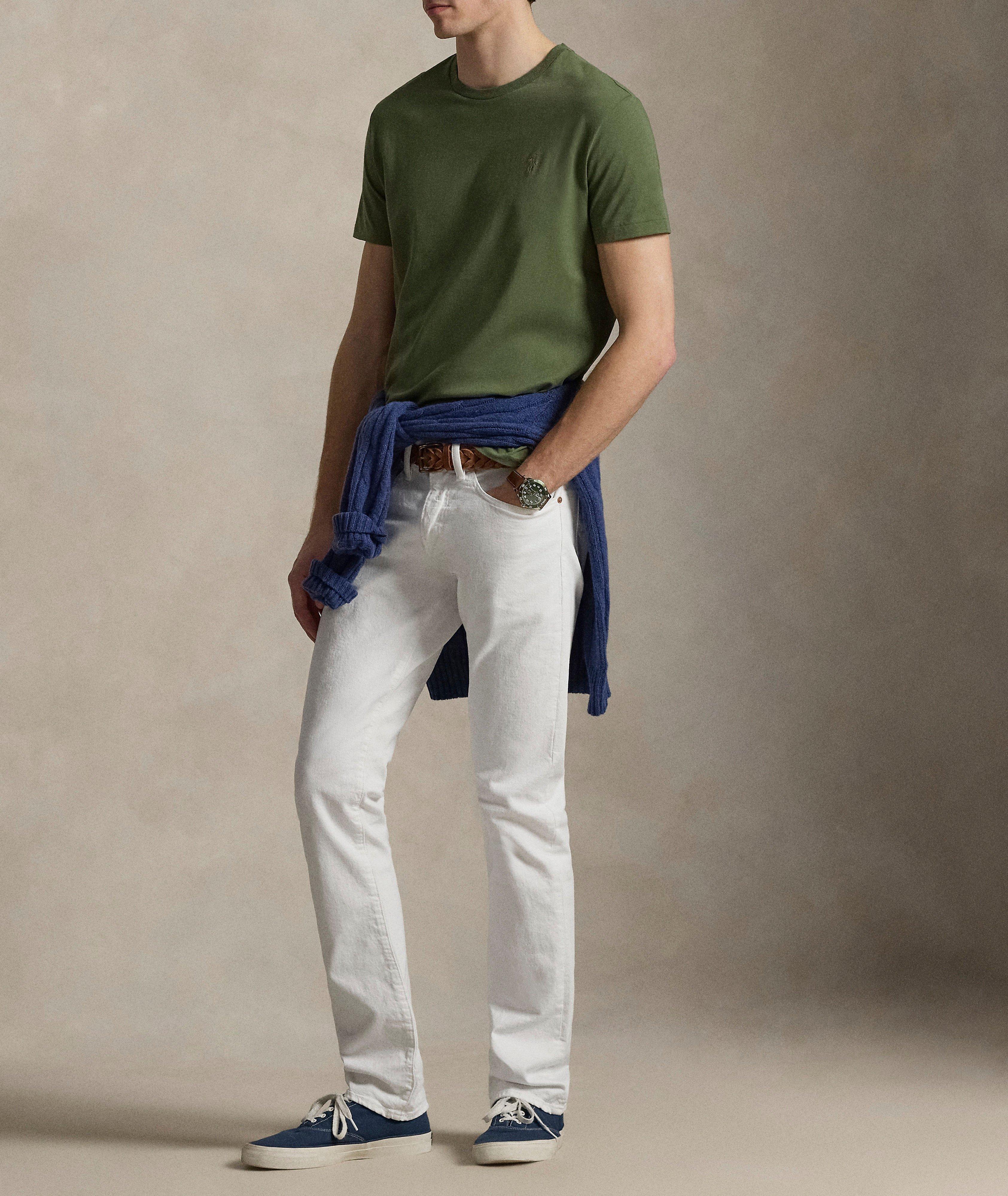 Classic-Fit Jersey Crewneck T-Shirt image 4