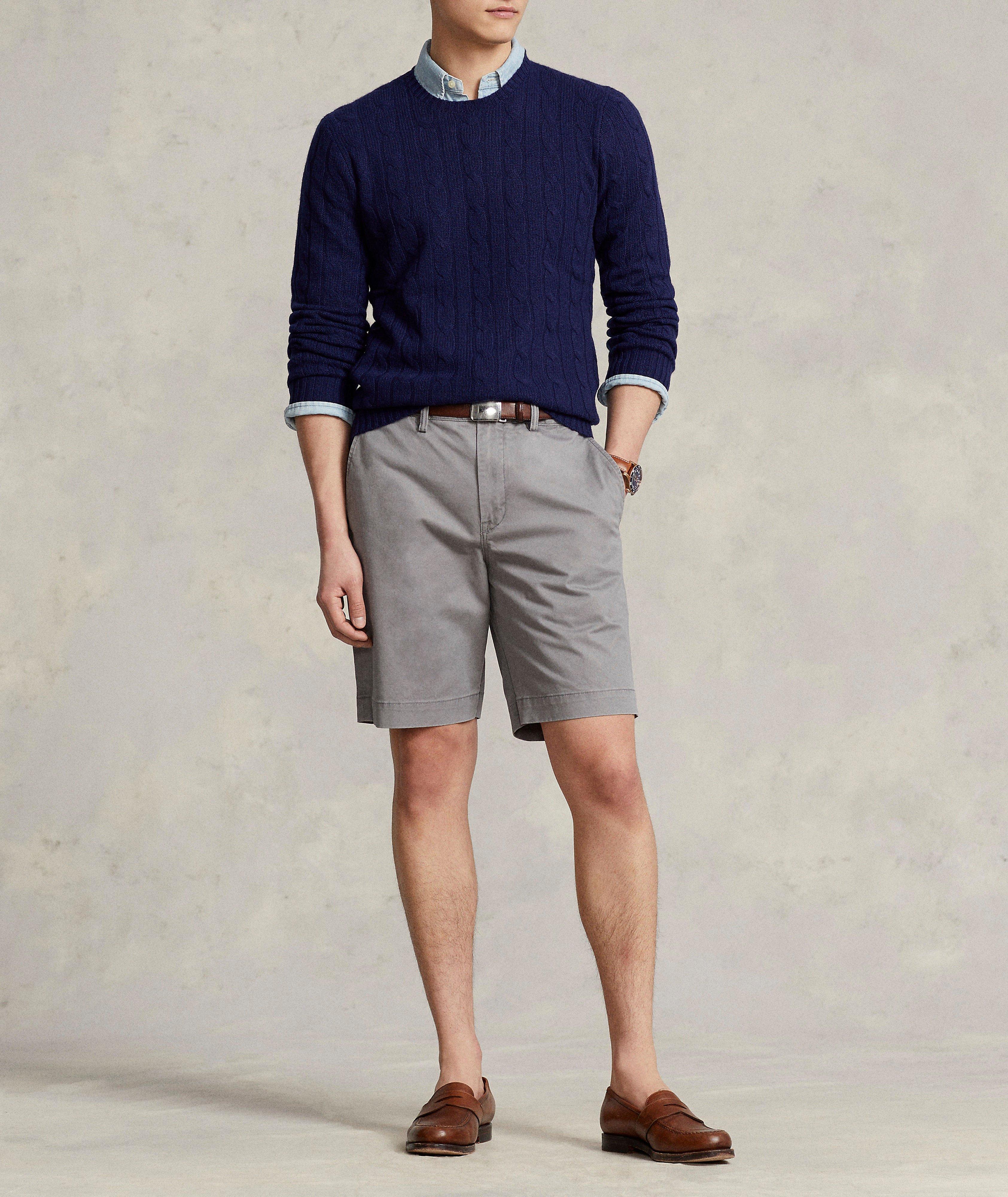 Classic-Fit Stretch-Cotton Chino Shorts  image 3