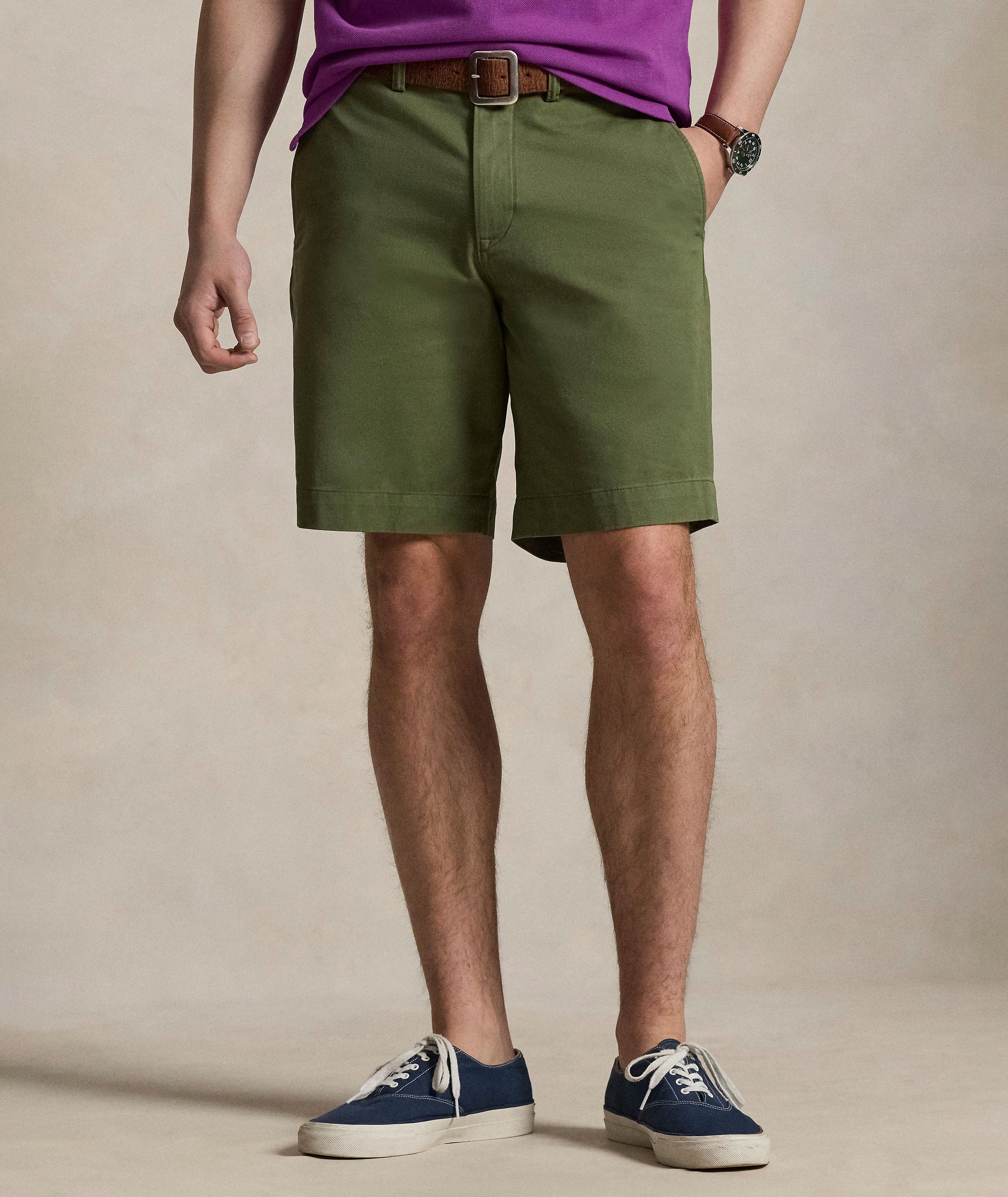 Short chino coton-extensible coupe-classique image 1