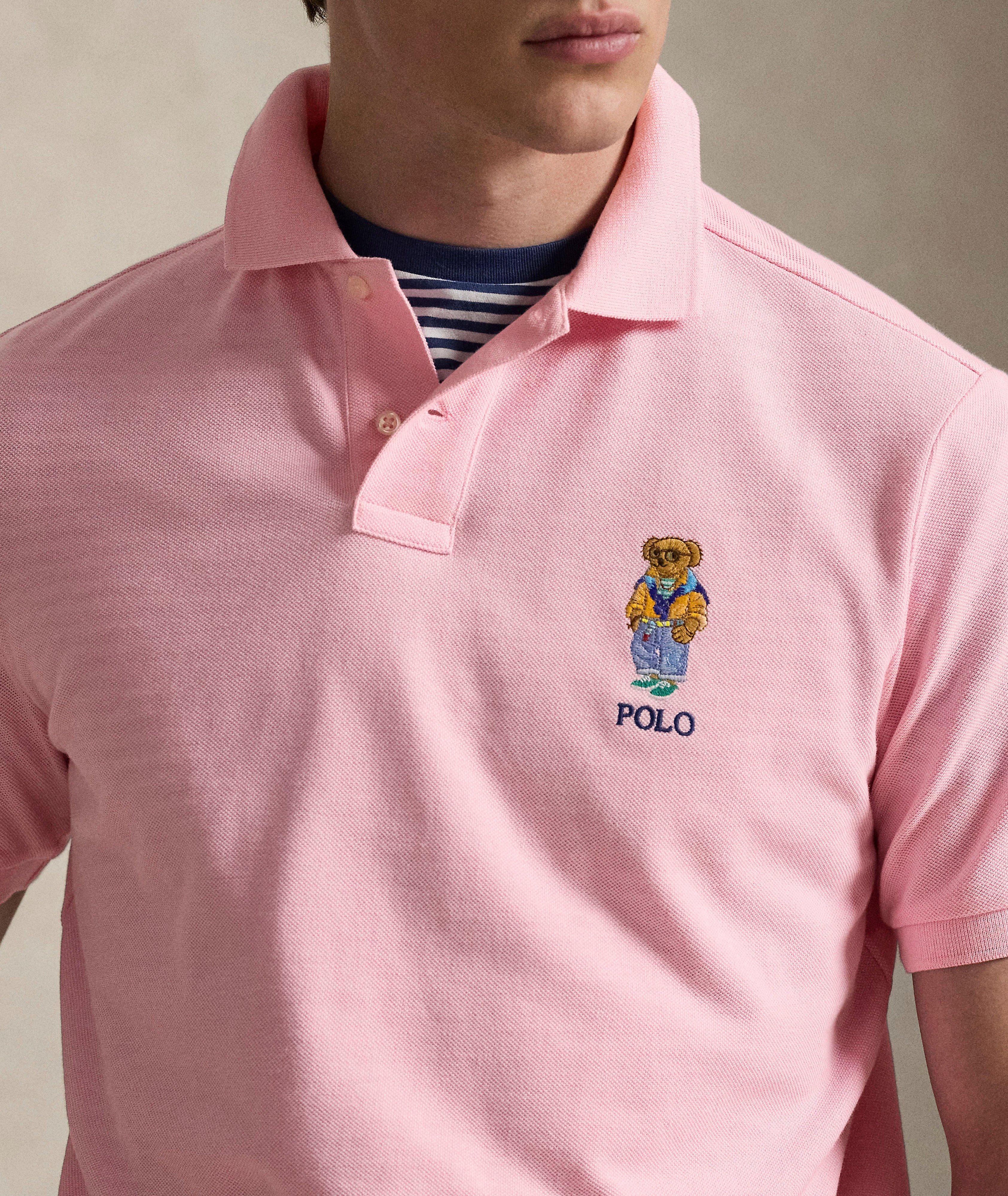 Polo Bear Mesh Polo Shirt image 3