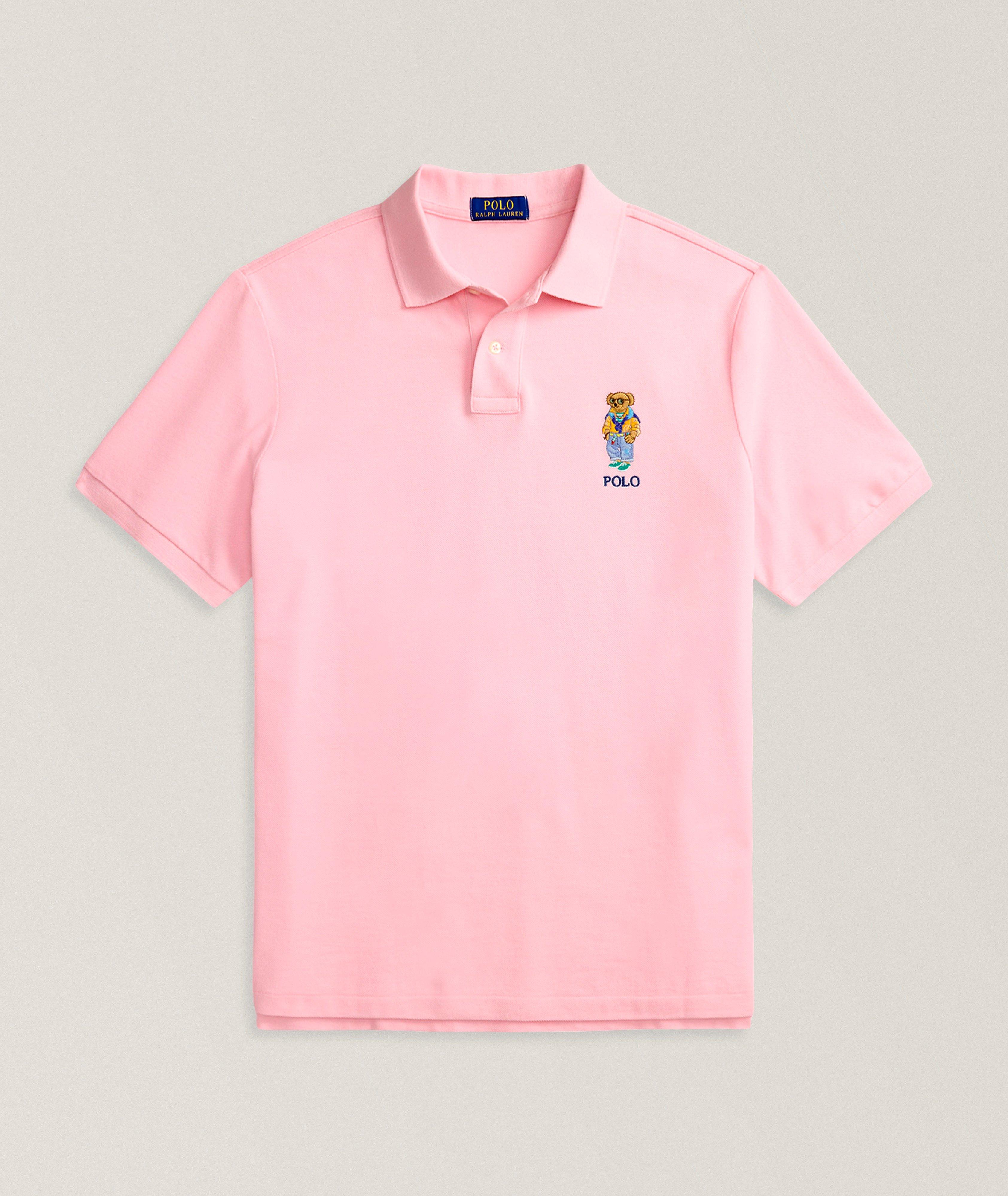 Polo Bear Mesh Polo Shirt image 0