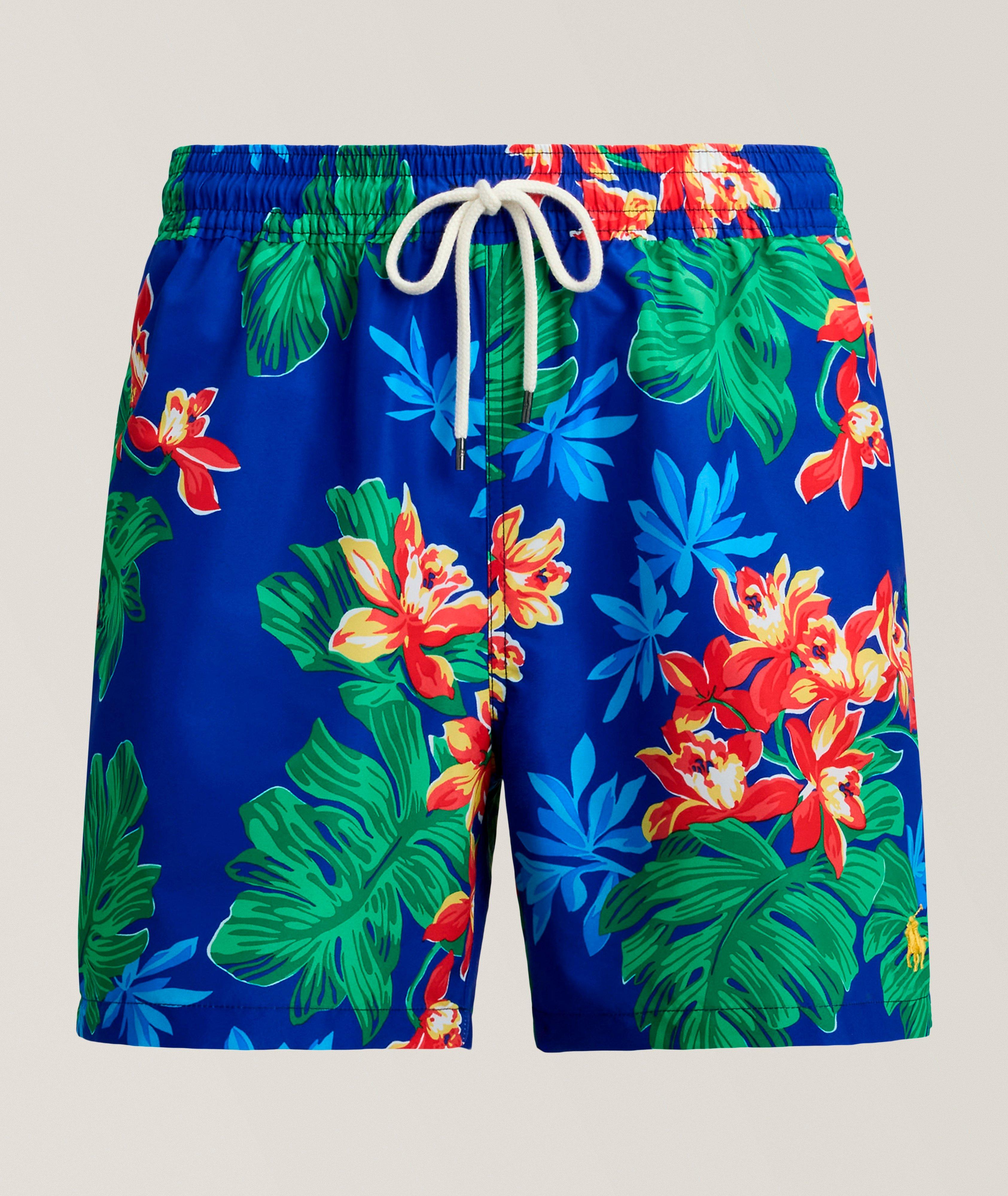 Traveler Tropical Floral Swim Shorts  image 0