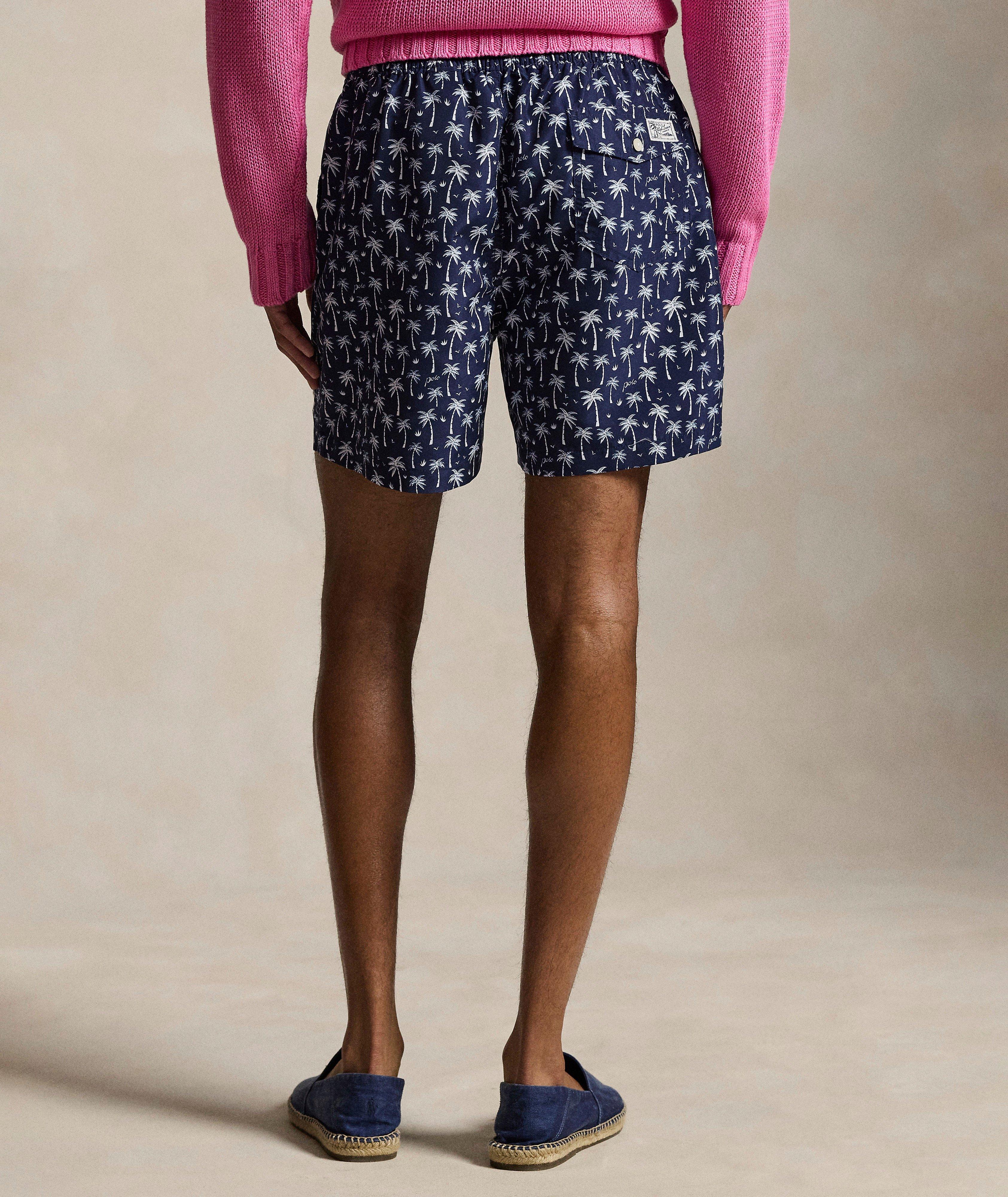 Shorts de bain imprimé palmier Traveler image 2