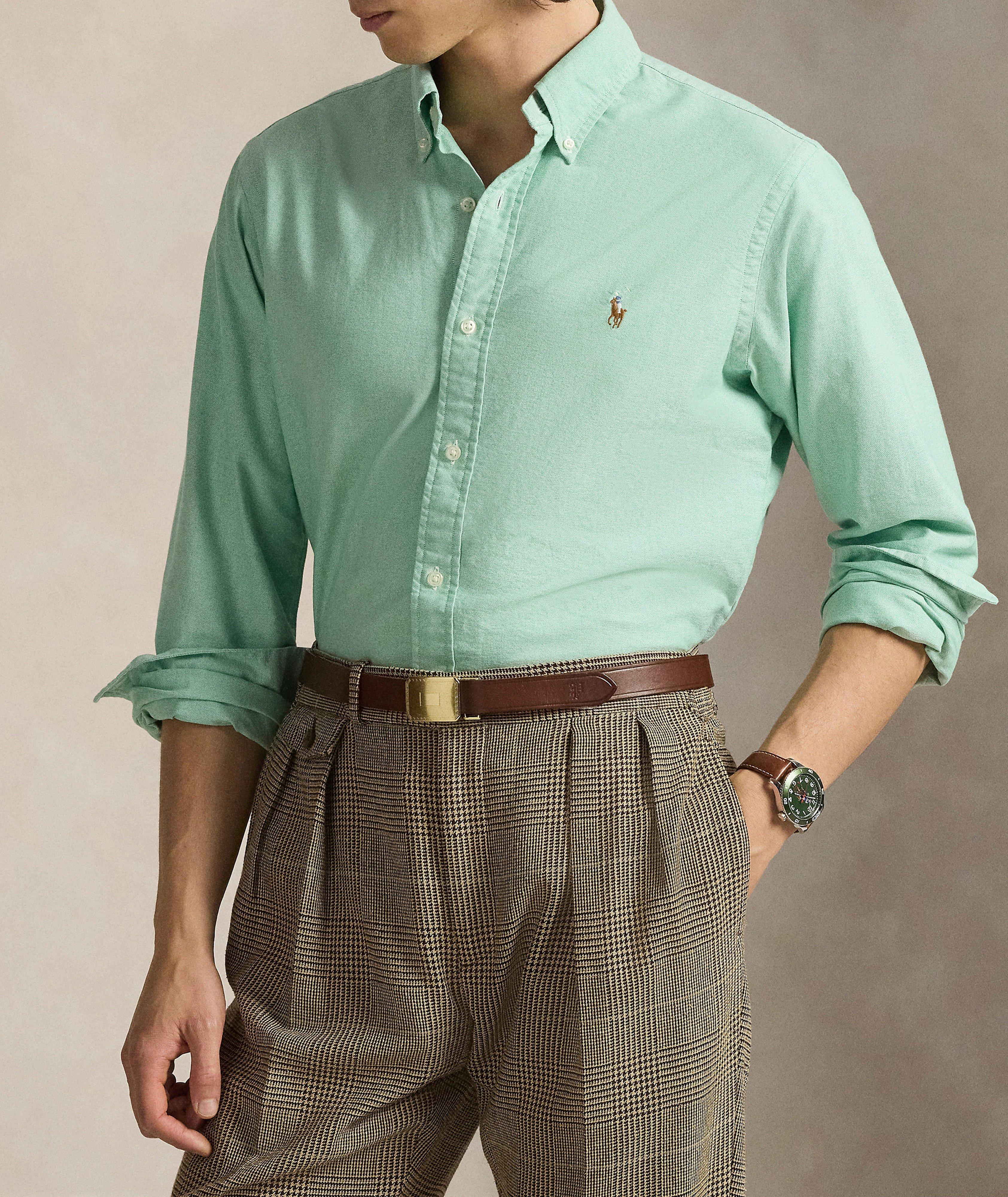 Chemise Oxford coton Iconic image 1