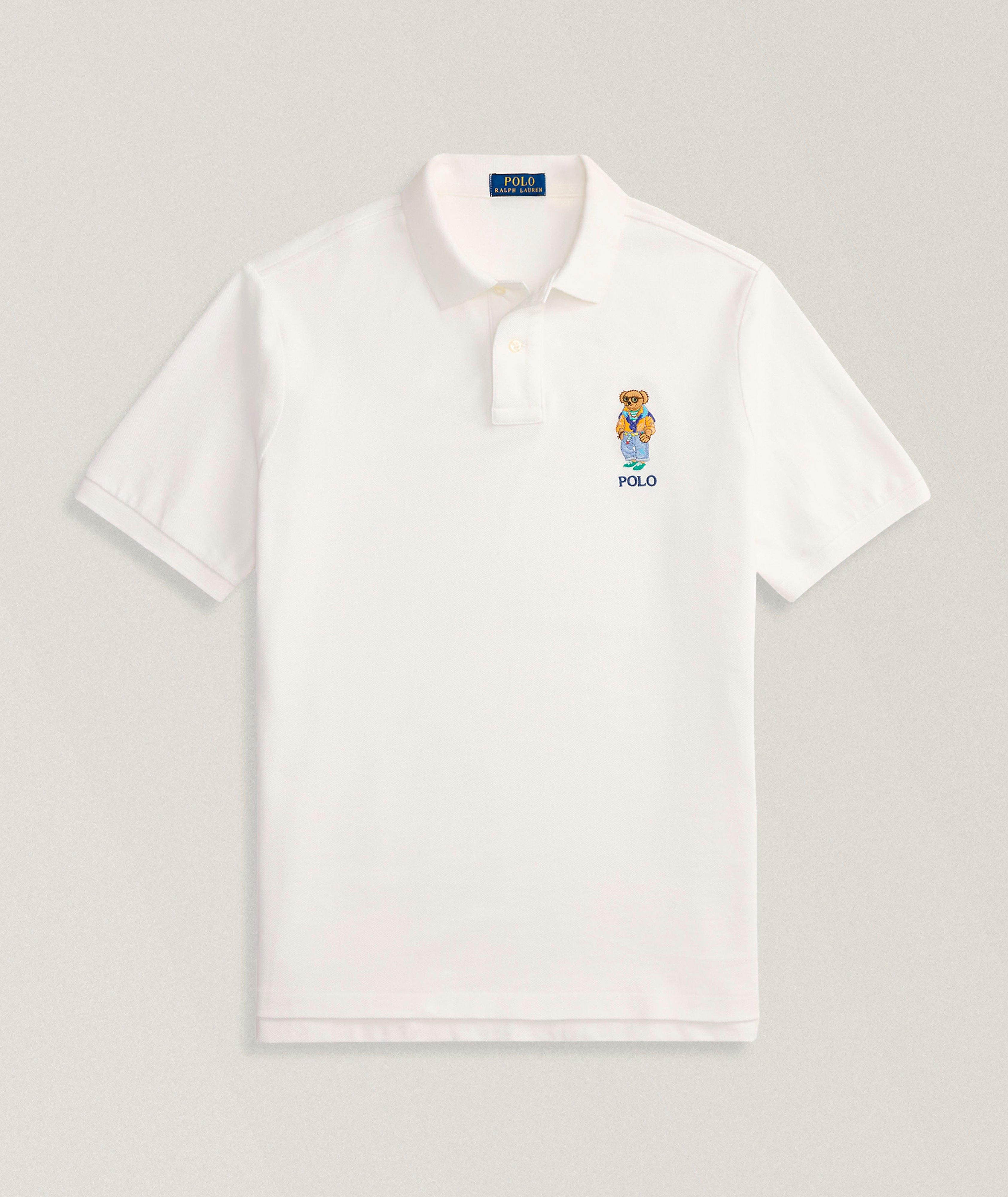 Polo Bear Mesh Polo Shirt image 0